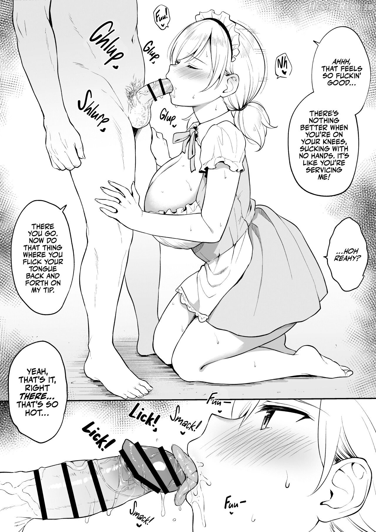 Sena-chan ni Donki no Maid Fuku o Kisete Cosplay Ecchi Chapter 1 - page 4