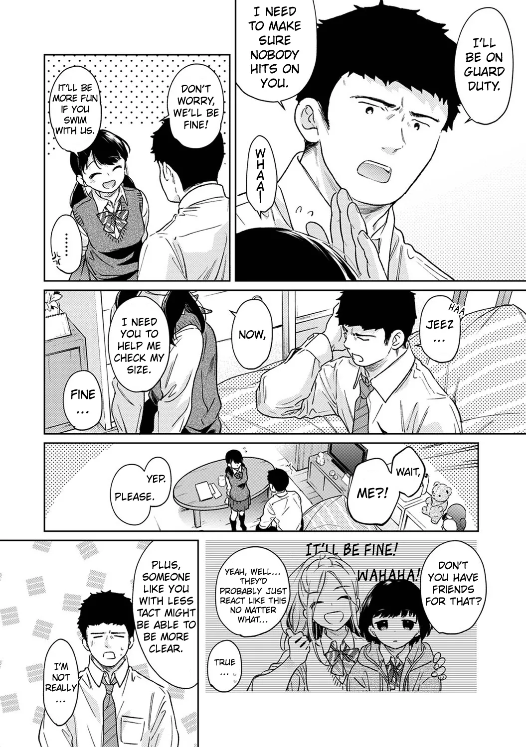 1LDK+JK Ikinari Doukyo? Micchaku!? Hatsu Ecchi!!? Chapter 4 - page 124