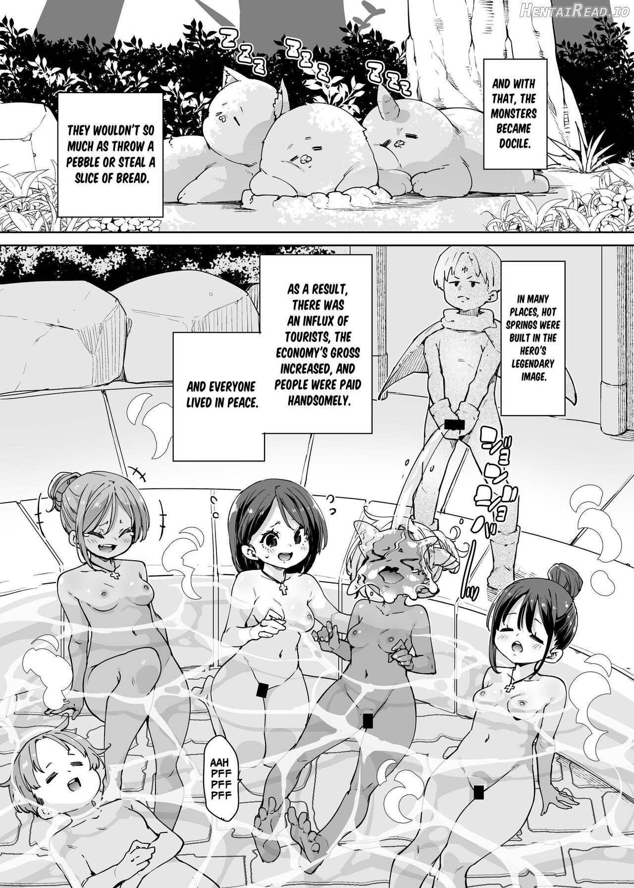 Do H Shiro Mahoutsukai Sannin Tsurete Tabi ga Shitai - Three Ecchi Healer With Me Chapter 1 - page 46