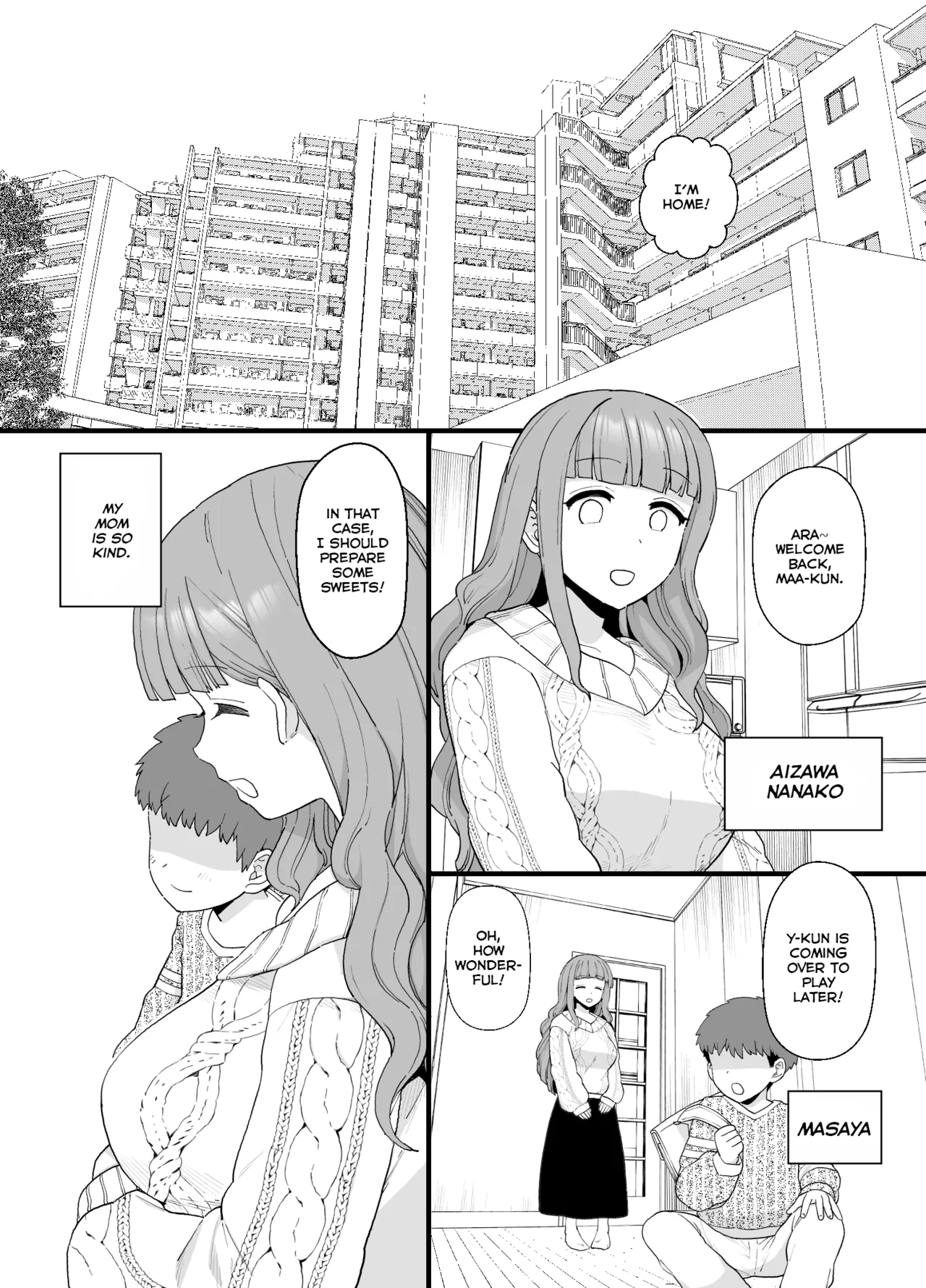 Mama ga Samin NTR Sareru Manga Chapter 1 - page 1