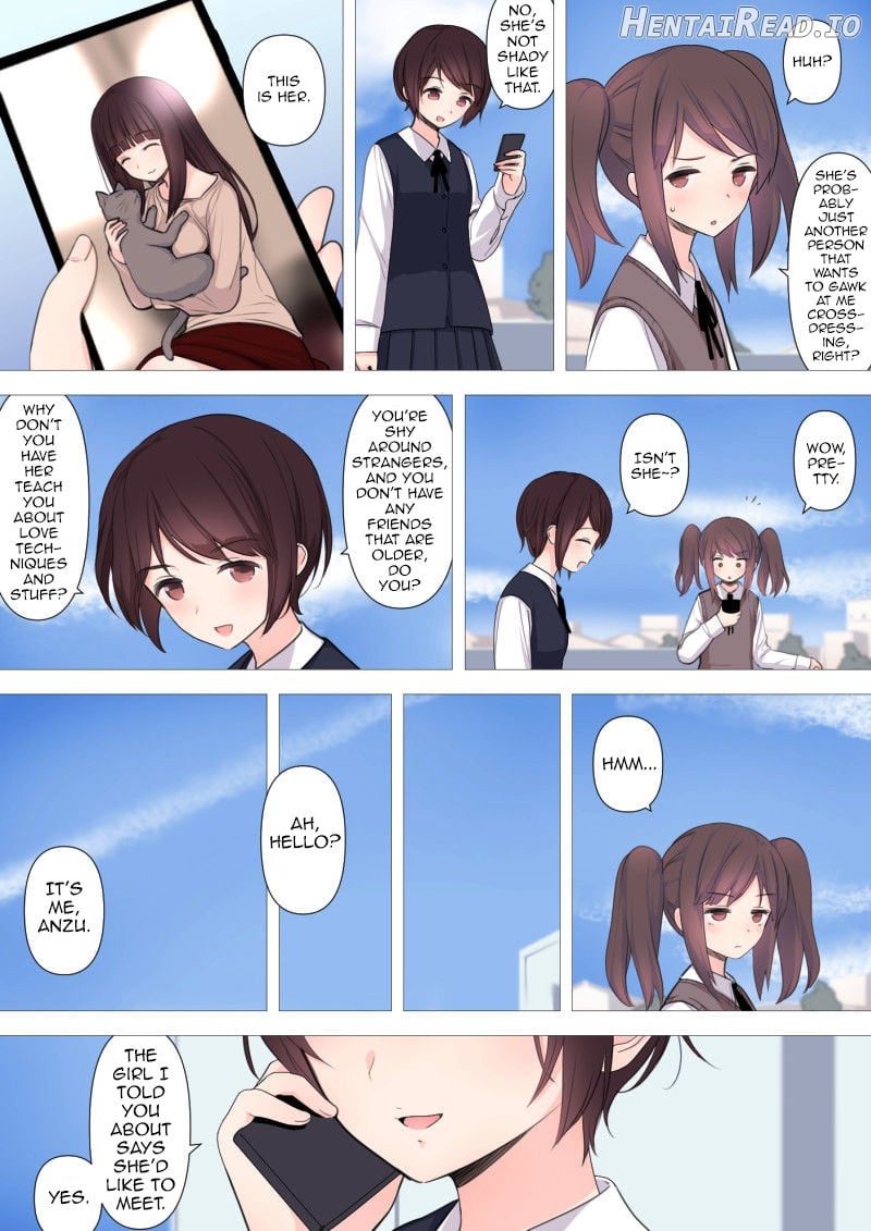 Kareshi Mochi Otokonoko ga Warui Onee-san ni Zenritsusen-zeme Sarete Otosarechau Hanashi Chapter 1 - page 6