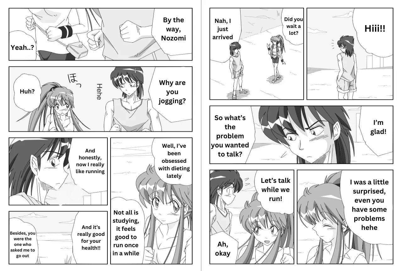 Jogging with my friend Chapter 1 - page 2