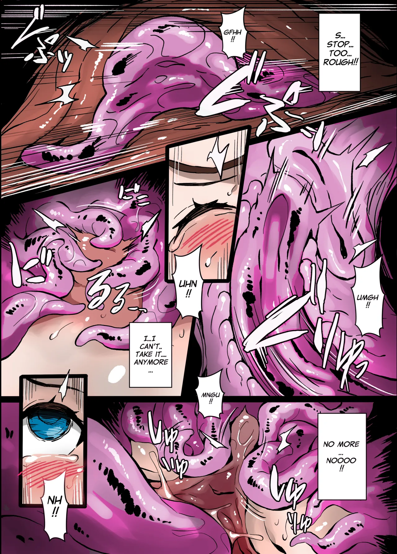 Hell of Tentacles Doodle - Mei vs Metamon Chapter 1 - page 8