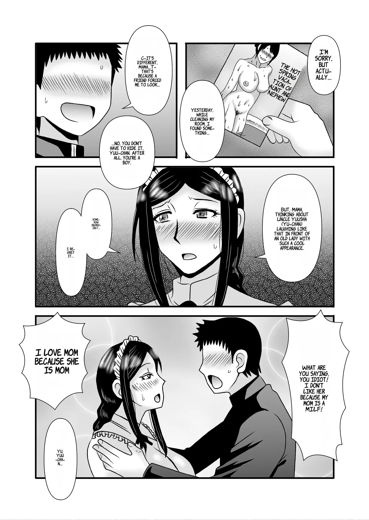 Yasashikute Kyonyuu no Okaasan ga Musuko Chinpo de Baka ni Nacchau Hanashi 3 Chapter 1 - page 18