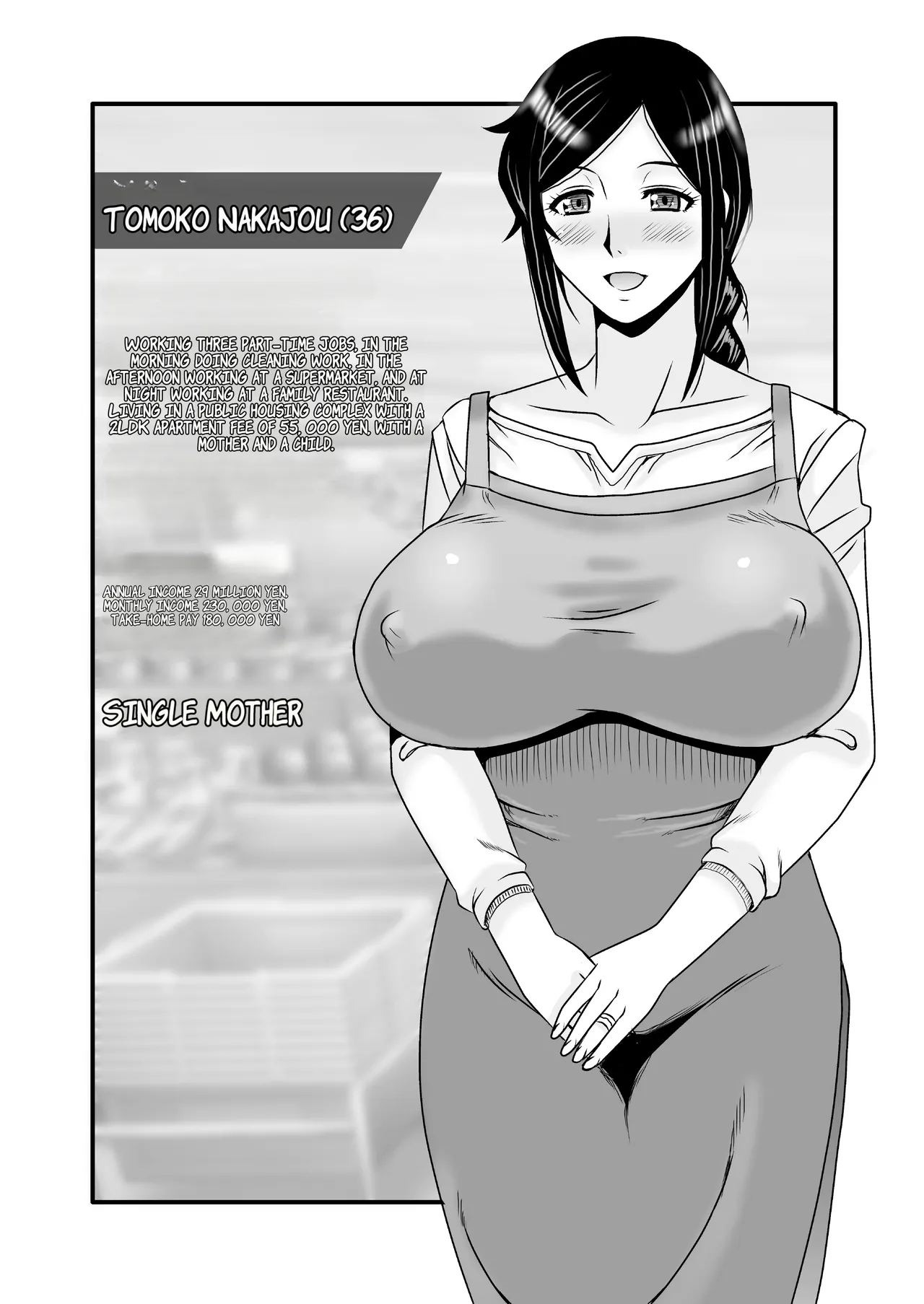 Yasashikute Kyonyuu no Okaasan ga Musuko Chinpo de Baka ni Nacchau Hanashi 3 Chapter 1 - page 3