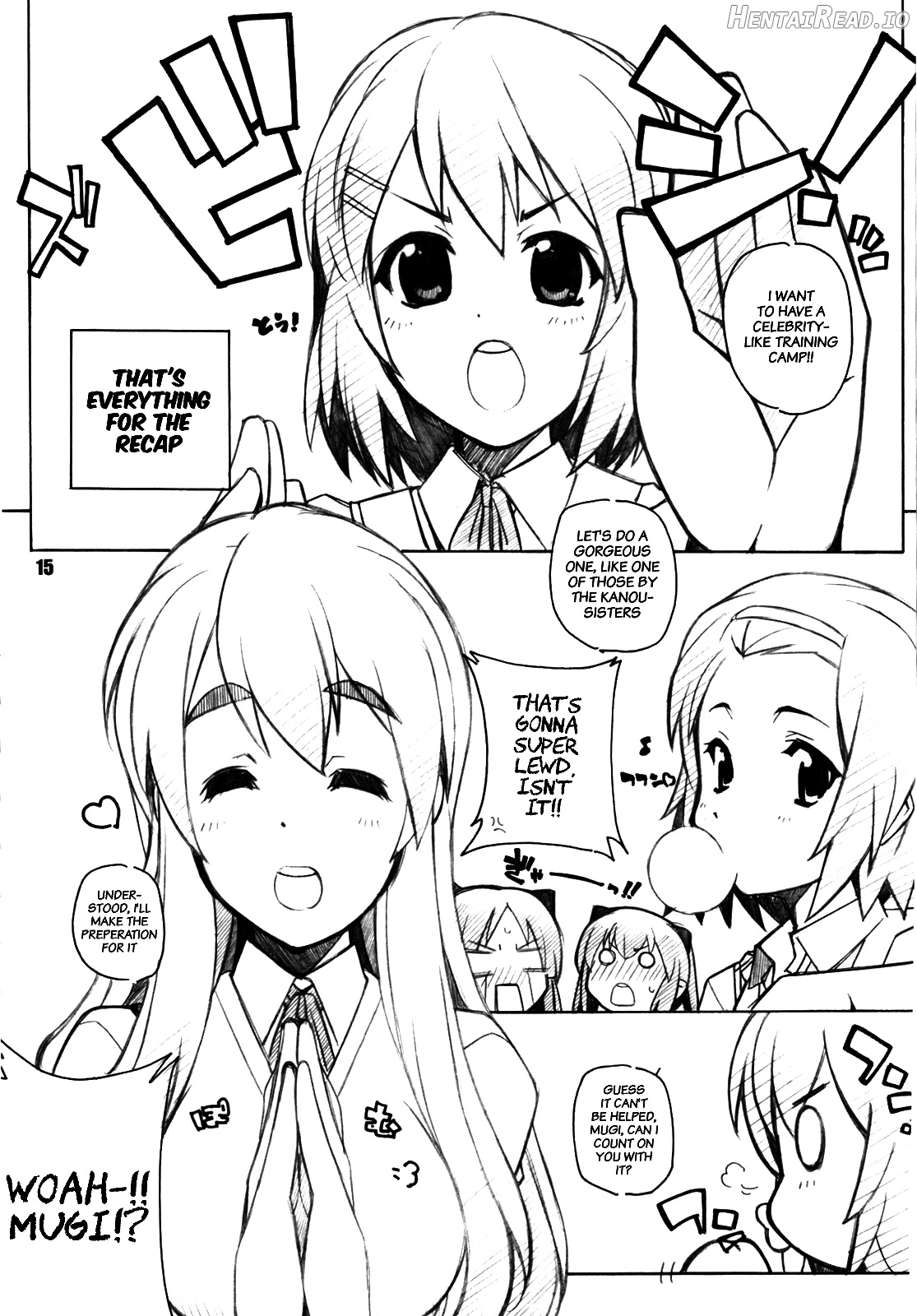 Mata K-ON pg. 15-28 Chapter 1 - page 1