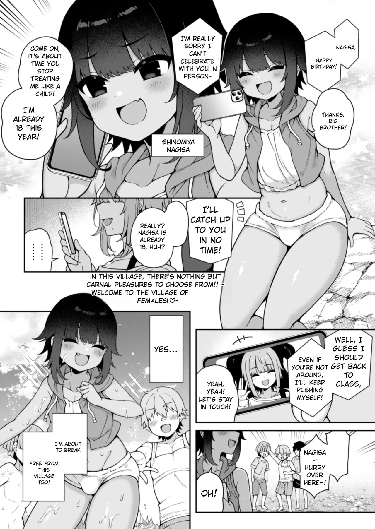 Mesu Ochi Mura e Youkoso ~Seishori Gakari ni Erabareta Otokonoko-tachi~ Chapter 1 - page 3