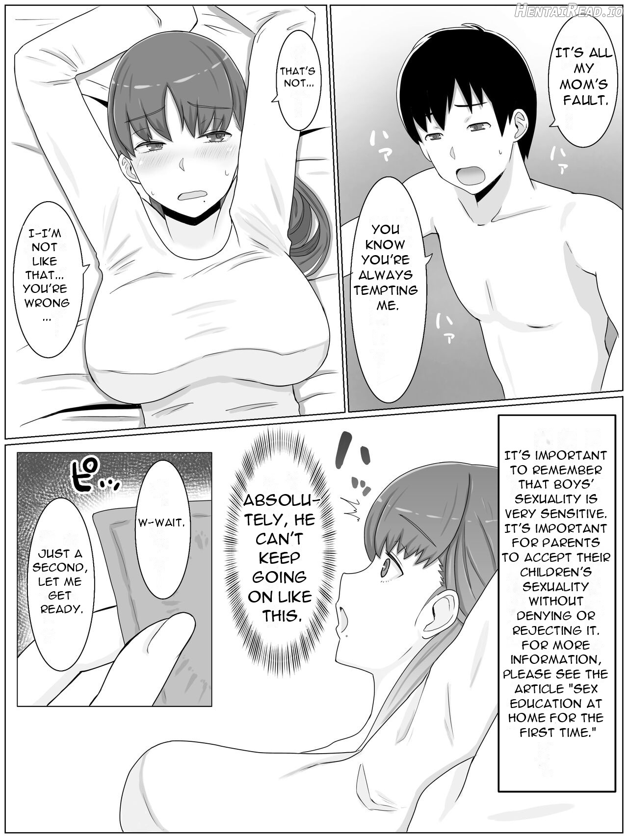 Kaa-san to Shitai Koto ~ Musuko no Kodane de Haramu Kyonyuu Haha Chapter 1 - page 15