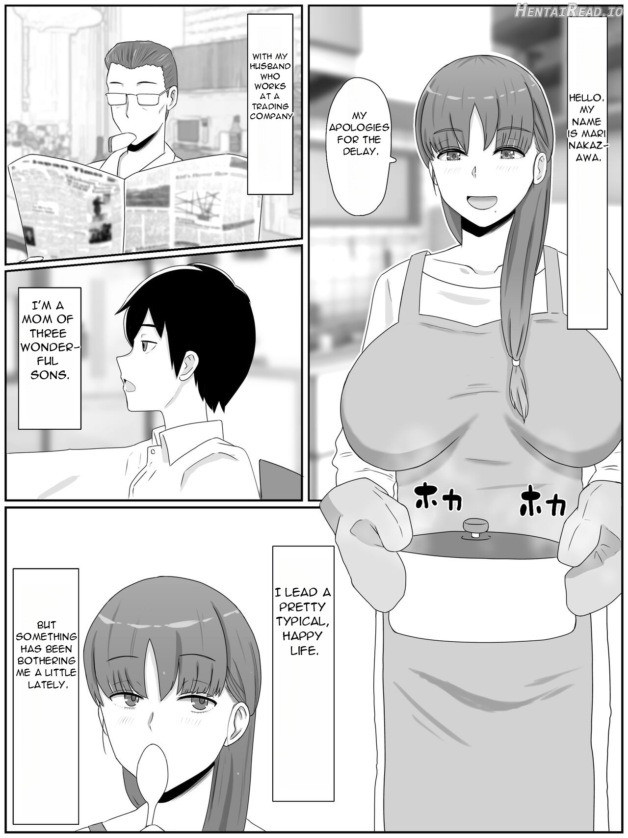 Kaa-san to Shitai Koto ~ Musuko no Kodane de Haramu Kyonyuu Haha Chapter 1 - page 3