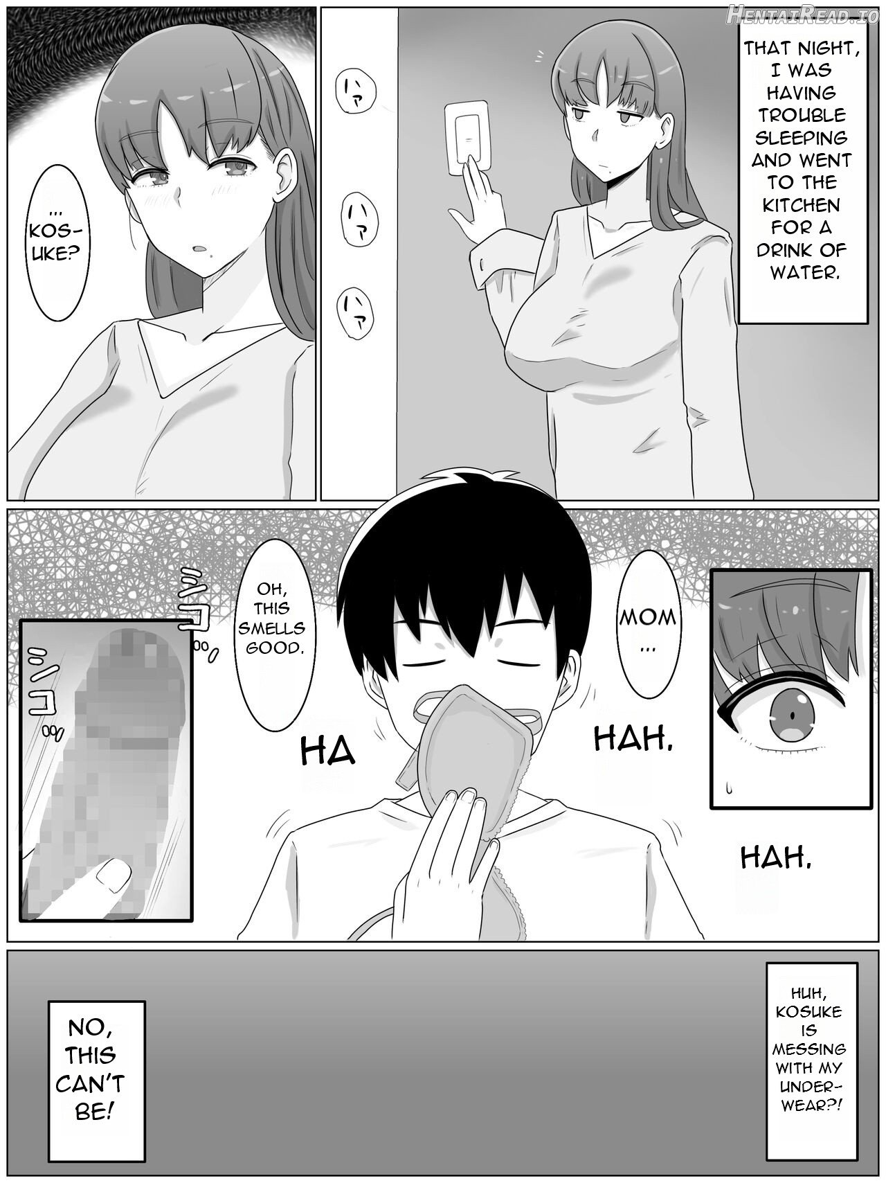 Kaa-san to Shitai Koto ~ Musuko no Kodane de Haramu Kyonyuu Haha Chapter 1 - page 4