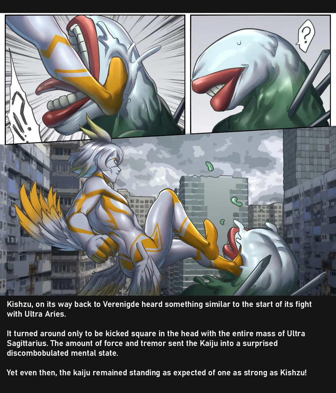 【ArsonicHawt】Ultra Sagittarius vs Muscario Chapter 1 - page 6