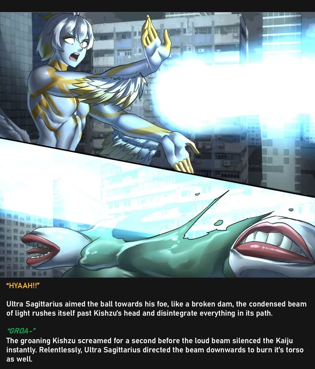 【ArsonicHawt】Ultra Sagittarius vs Muscario Chapter 1 - page 8