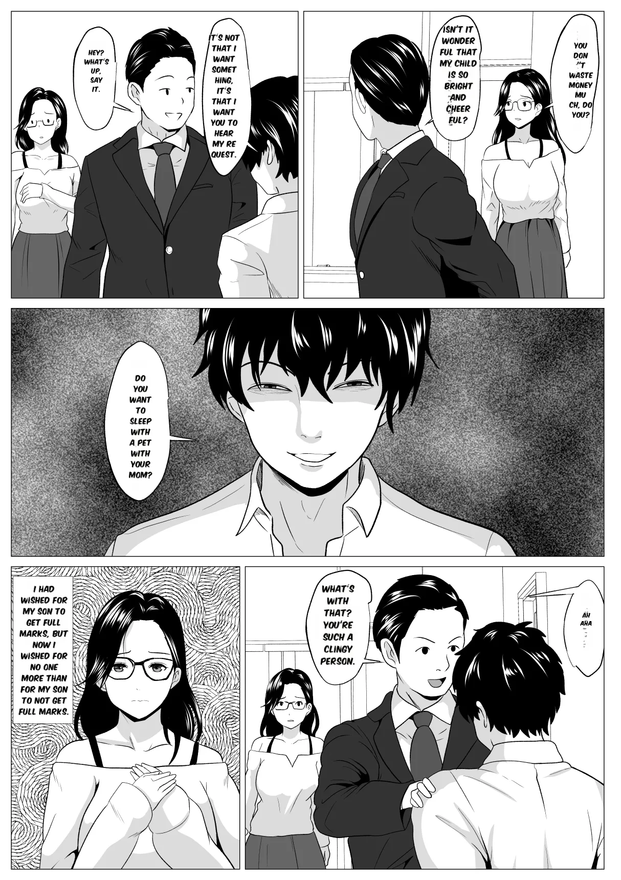 Kyōiku mama Musuko no Chinpo ni Kyōikusareru Chapter 1 - page 21