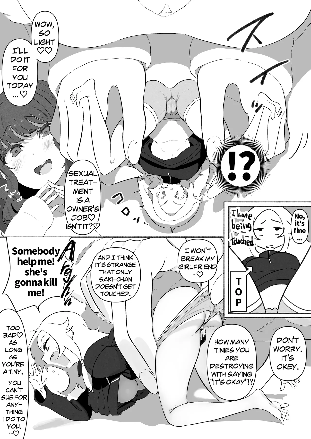 Size-sa Omocha Ecchi Manga Chapter 1 - page 4