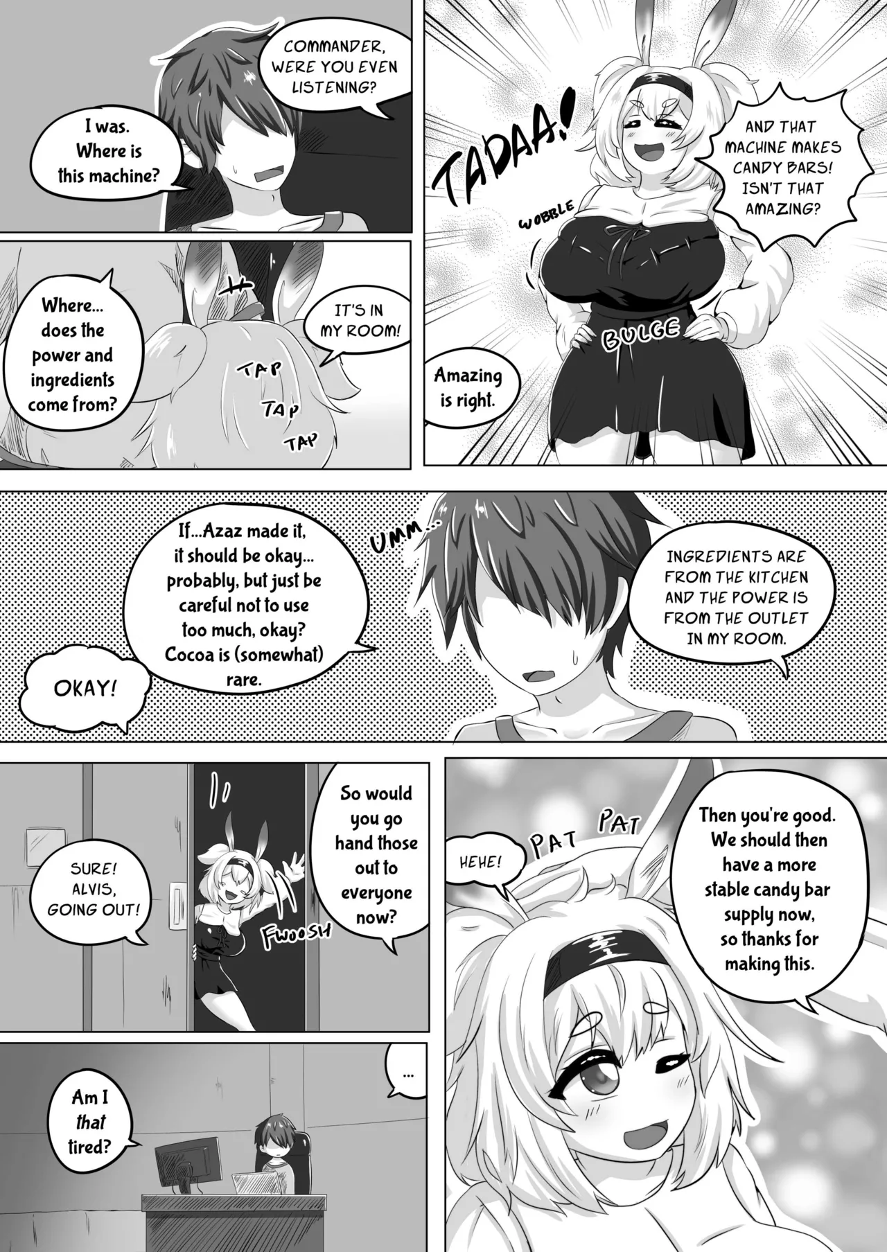 Alvis’ Candy Bar Bust Burst Chapter 1 - page 12