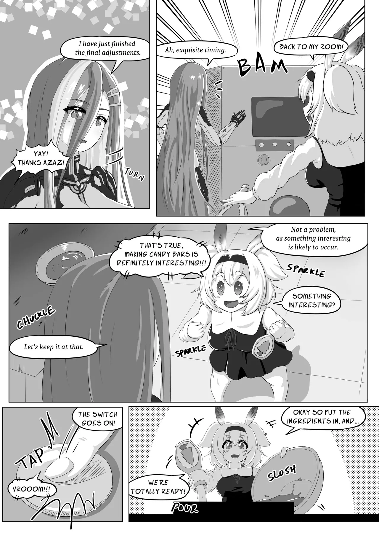 Alvis’ Candy Bar Bust Burst Chapter 1 - page 8