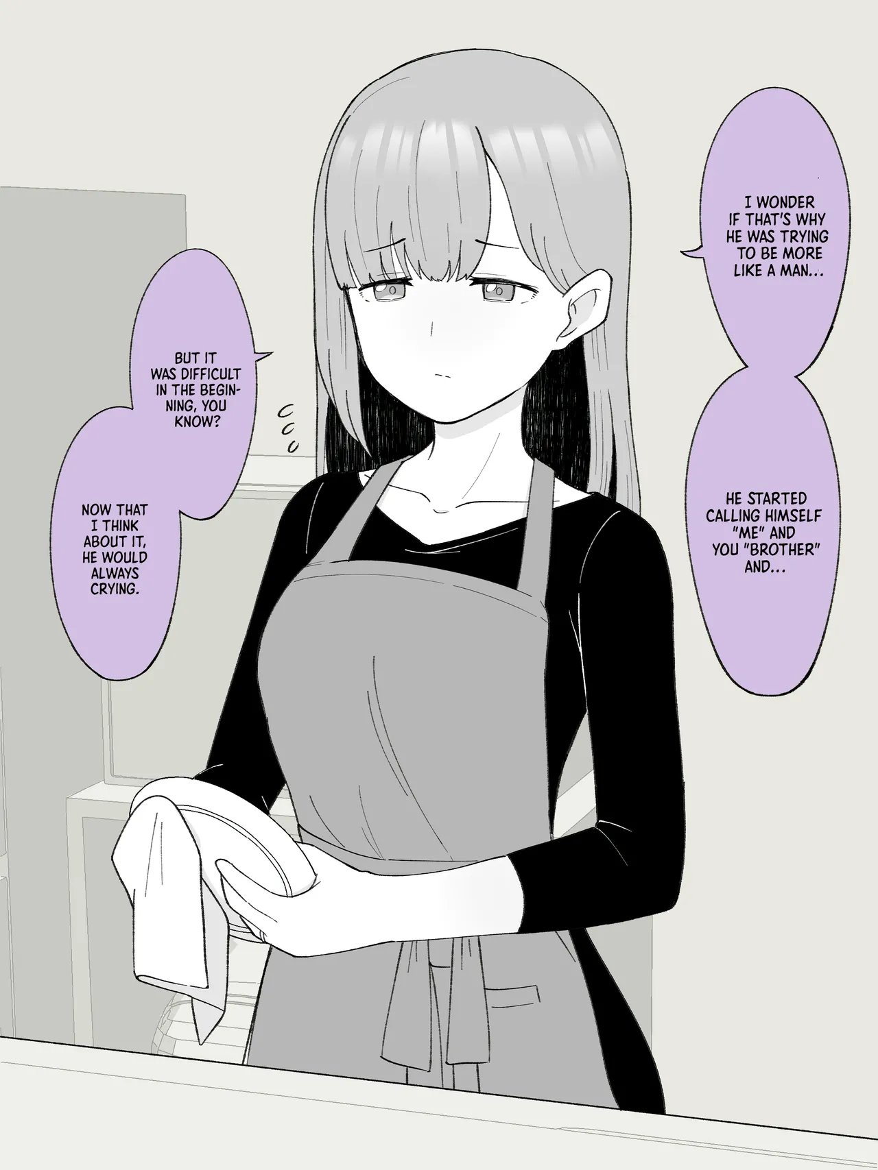 Aniki no Kanojo ni Naru, Onnanoko ni Nacchatta Otouto. 1 Chapter 1 - page 317