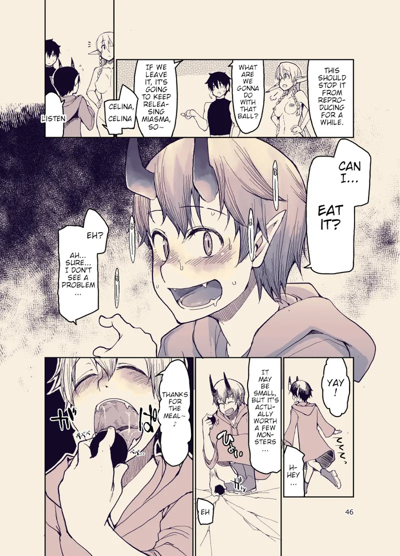 Dosukebe Elf no Ishukan Nikki 12 Chapter 1 - page 45