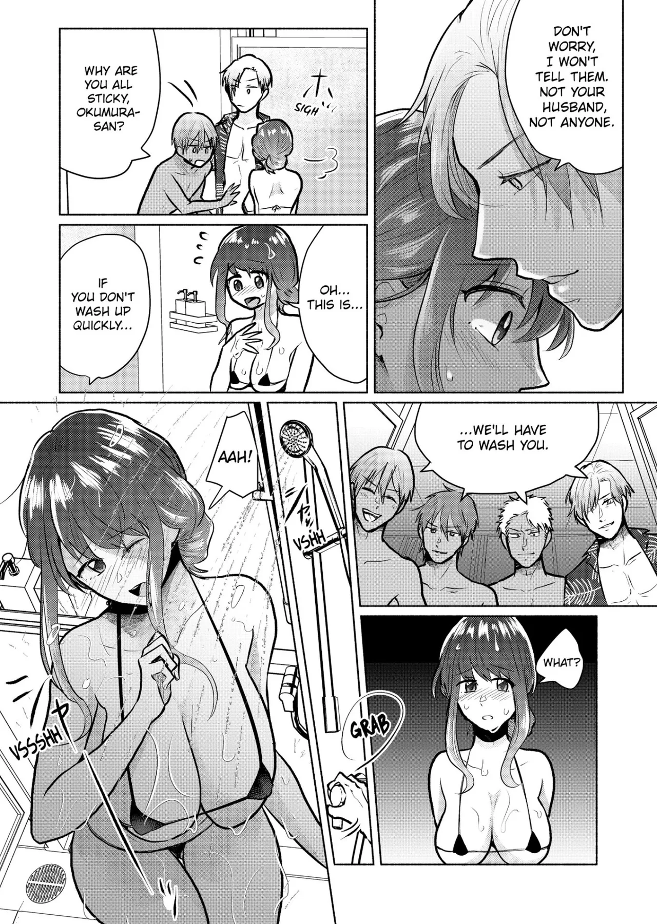 Sexless no Hitozuma ga YariCir Danshi-tachi ni Damasarete... Taninbou de Gachi Iki Satsueikai 1-3 Chapter 1-3 - page 80