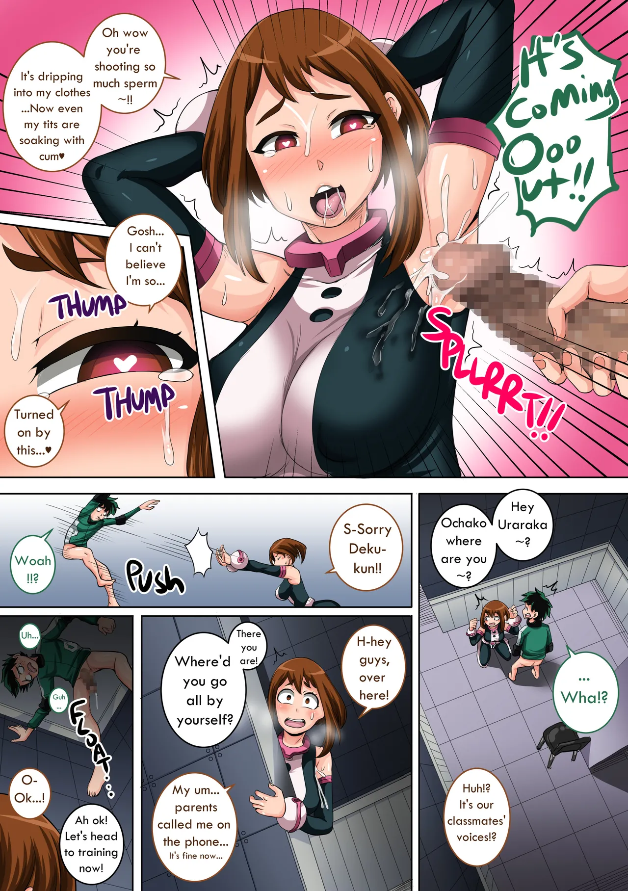 [Juicebox Koujou Boku No Harem Academia "Bakugou Mama to no Natsuyasumi Kouhen Ge" Chapter 1 - page 107