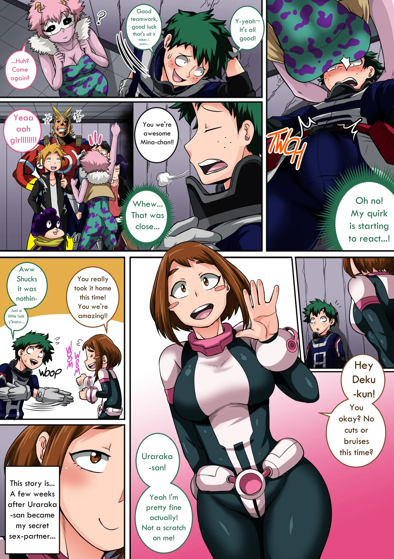 [Juicebox Koujou Boku No Harem Academia "Bakugou Mama to no Natsuyasumi Kouhen Ge" Chapter 1 - page 211