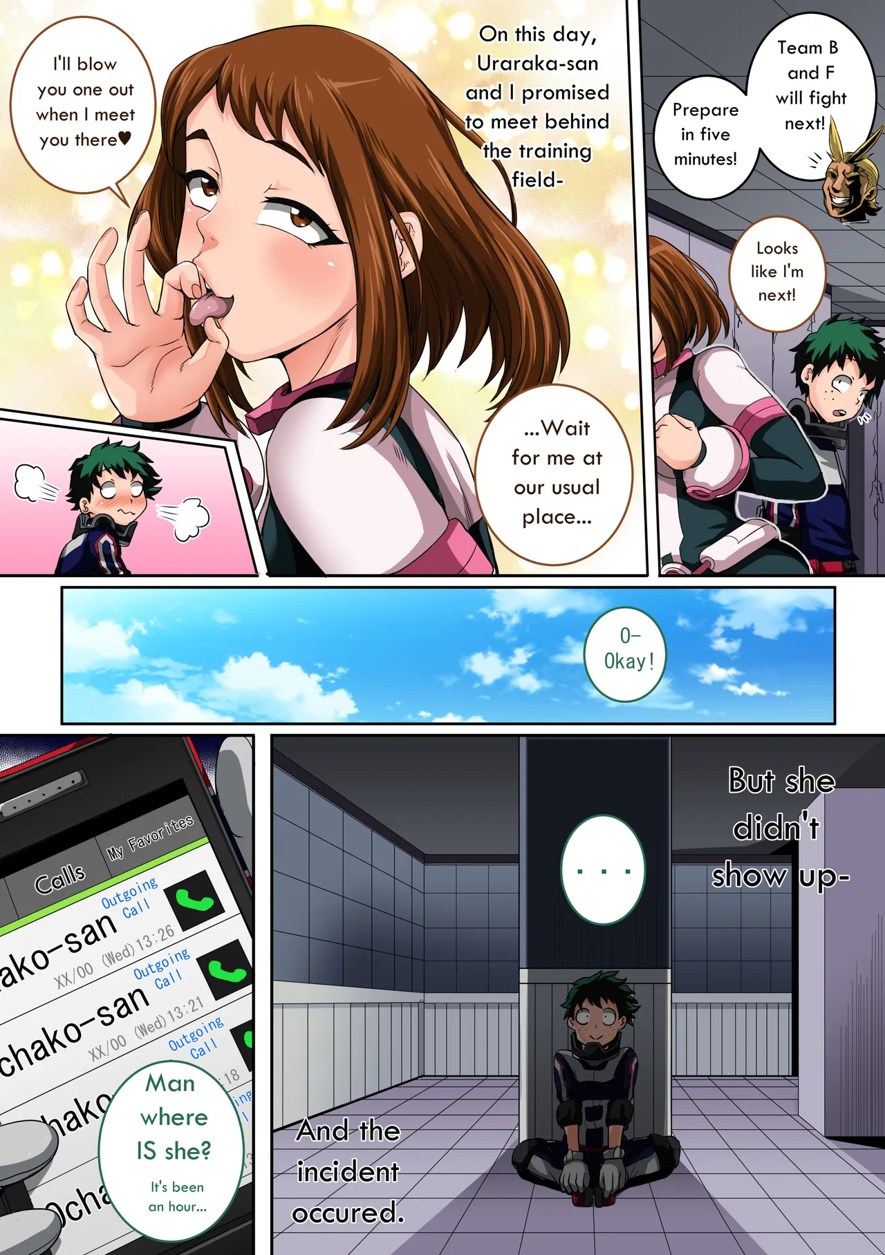 [Juicebox Koujou Boku No Harem Academia "Bakugou Mama to no Natsuyasumi Kouhen Ge" Chapter 1 - page 213