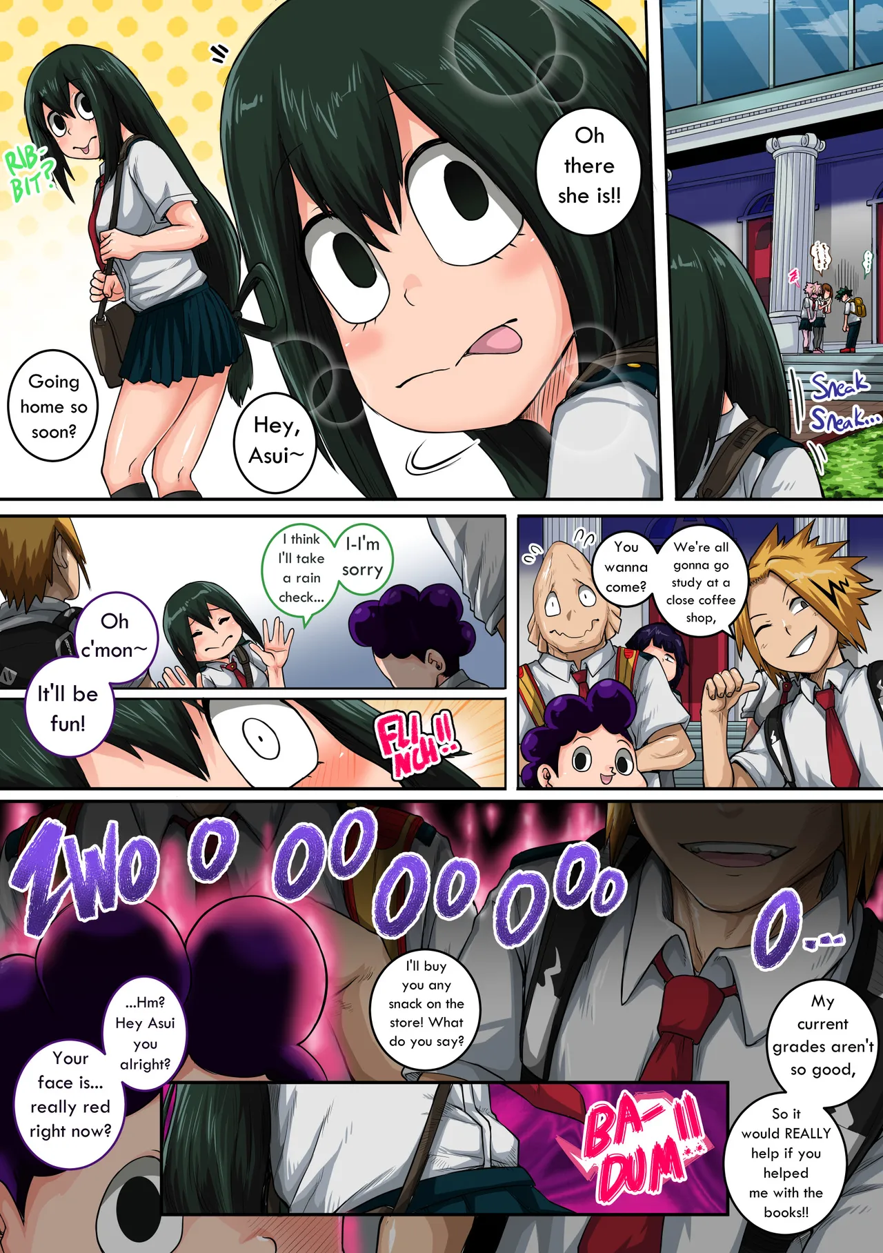 [Juicebox Koujou Boku No Harem Academia "Bakugou Mama to no Natsuyasumi Kouhen Ge" Chapter 1 - page 340