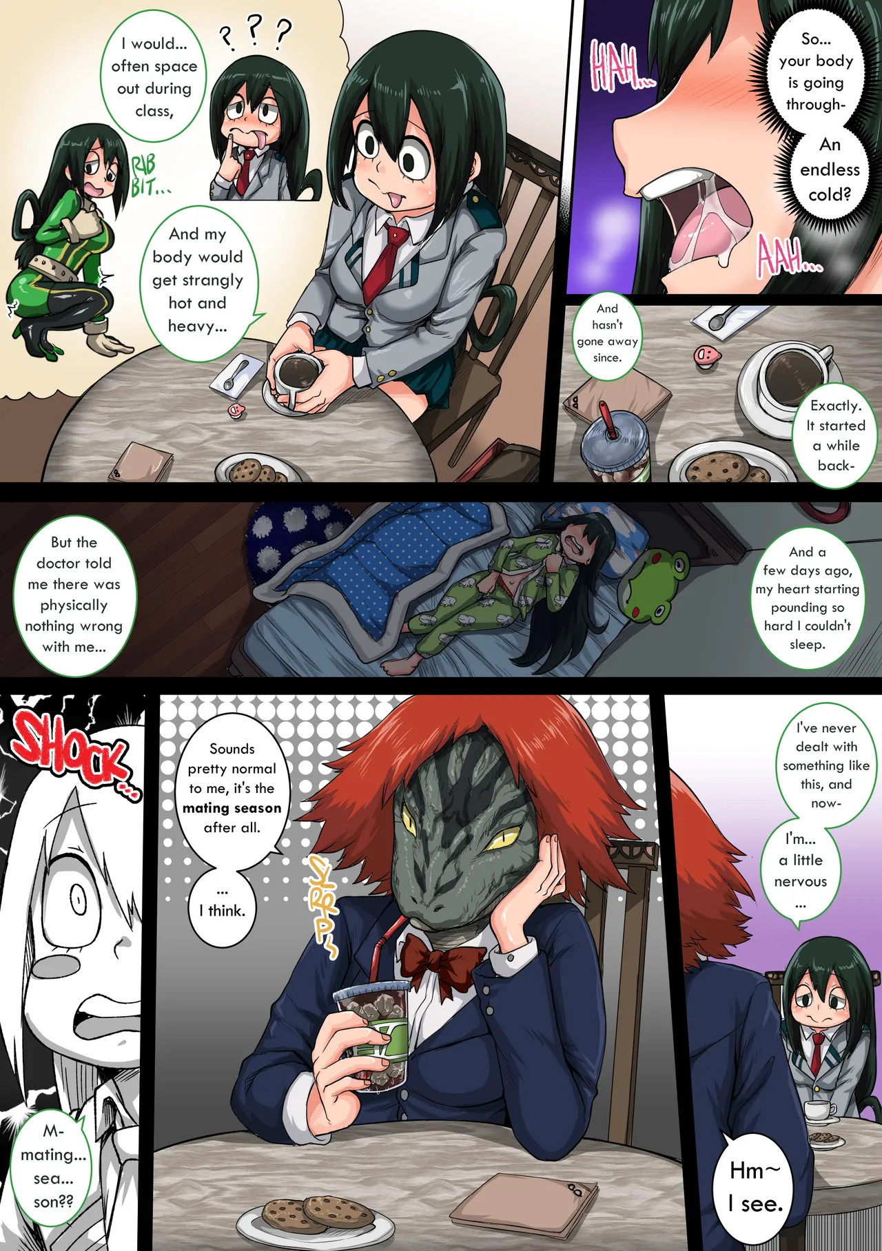 [Juicebox Koujou Boku No Harem Academia "Bakugou Mama to no Natsuyasumi Kouhen Ge" Chapter 1 - page 342