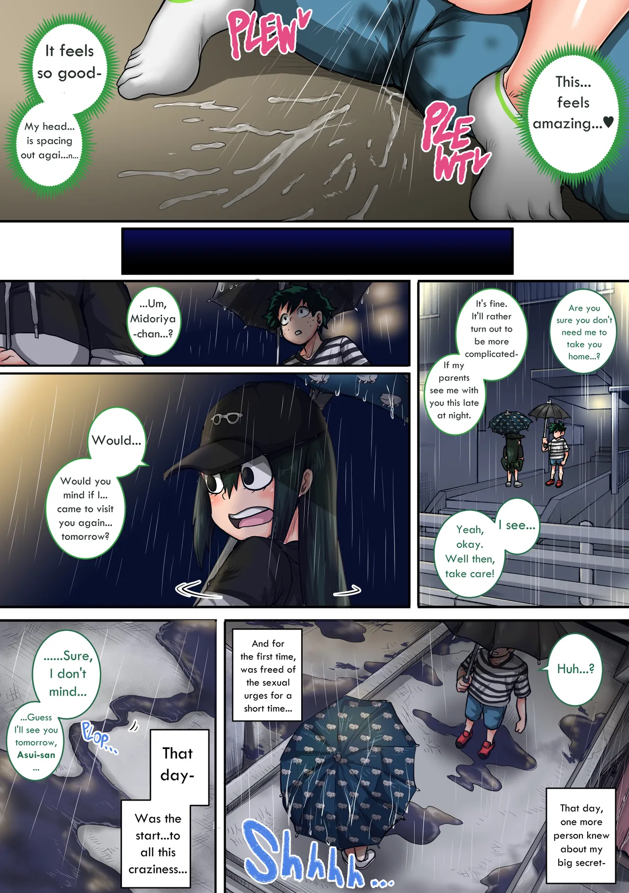 [Juicebox Koujou Boku No Harem Academia "Bakugou Mama to no Natsuyasumi Kouhen Ge" Chapter 1 - page 362