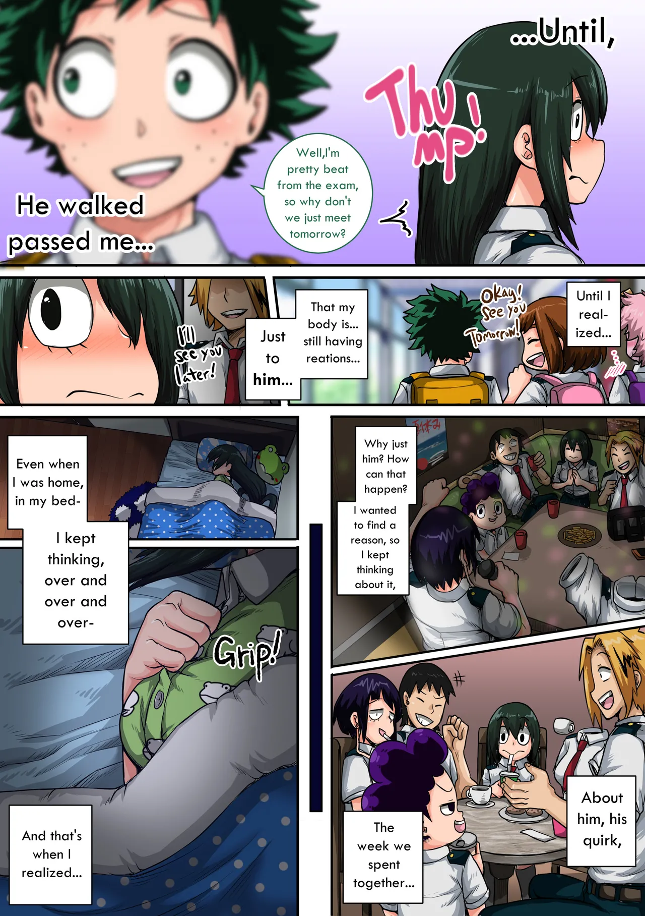 [Juicebox Koujou Boku No Harem Academia "Bakugou Mama to no Natsuyasumi Kouhen Ge" Chapter 1 - page 400