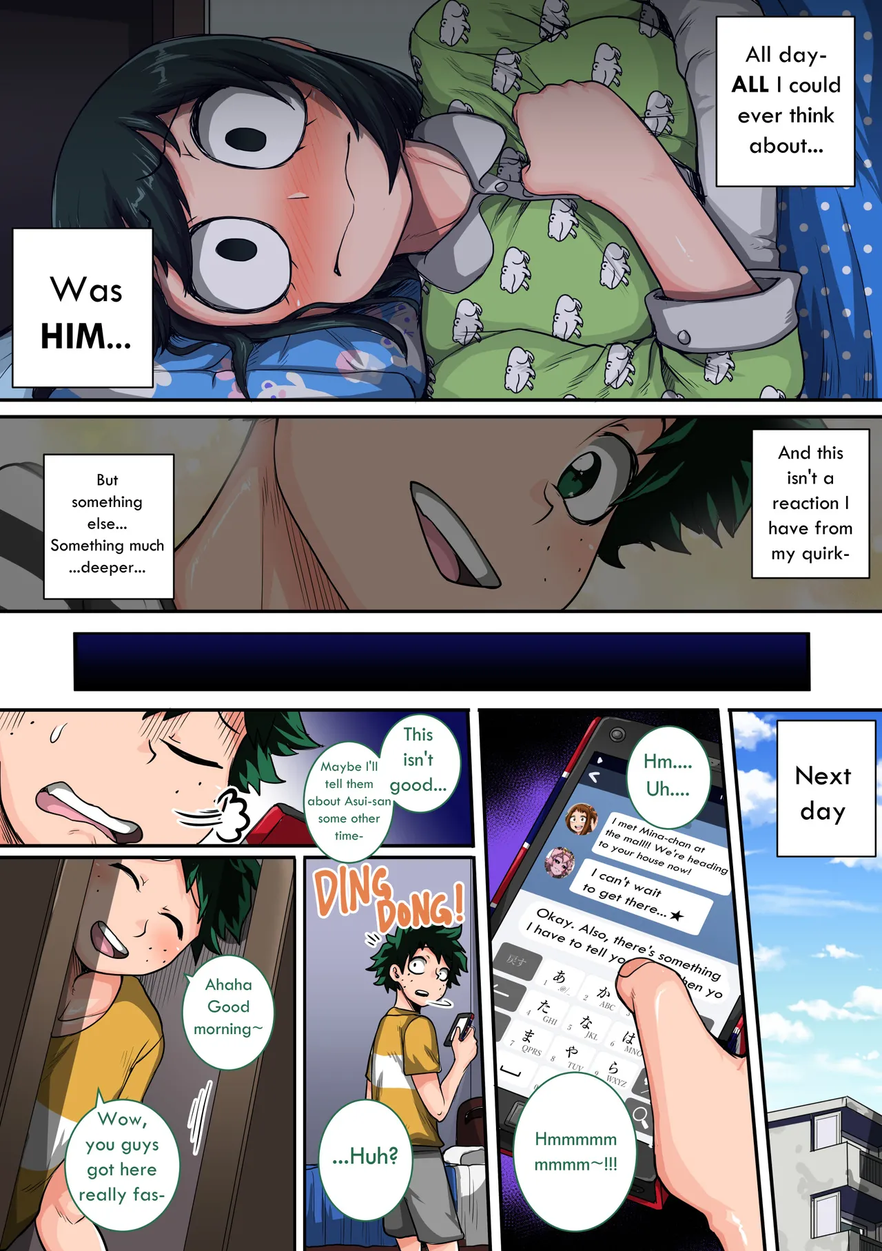 [Juicebox Koujou Boku No Harem Academia "Bakugou Mama to no Natsuyasumi Kouhen Ge" Chapter 1 - page 401