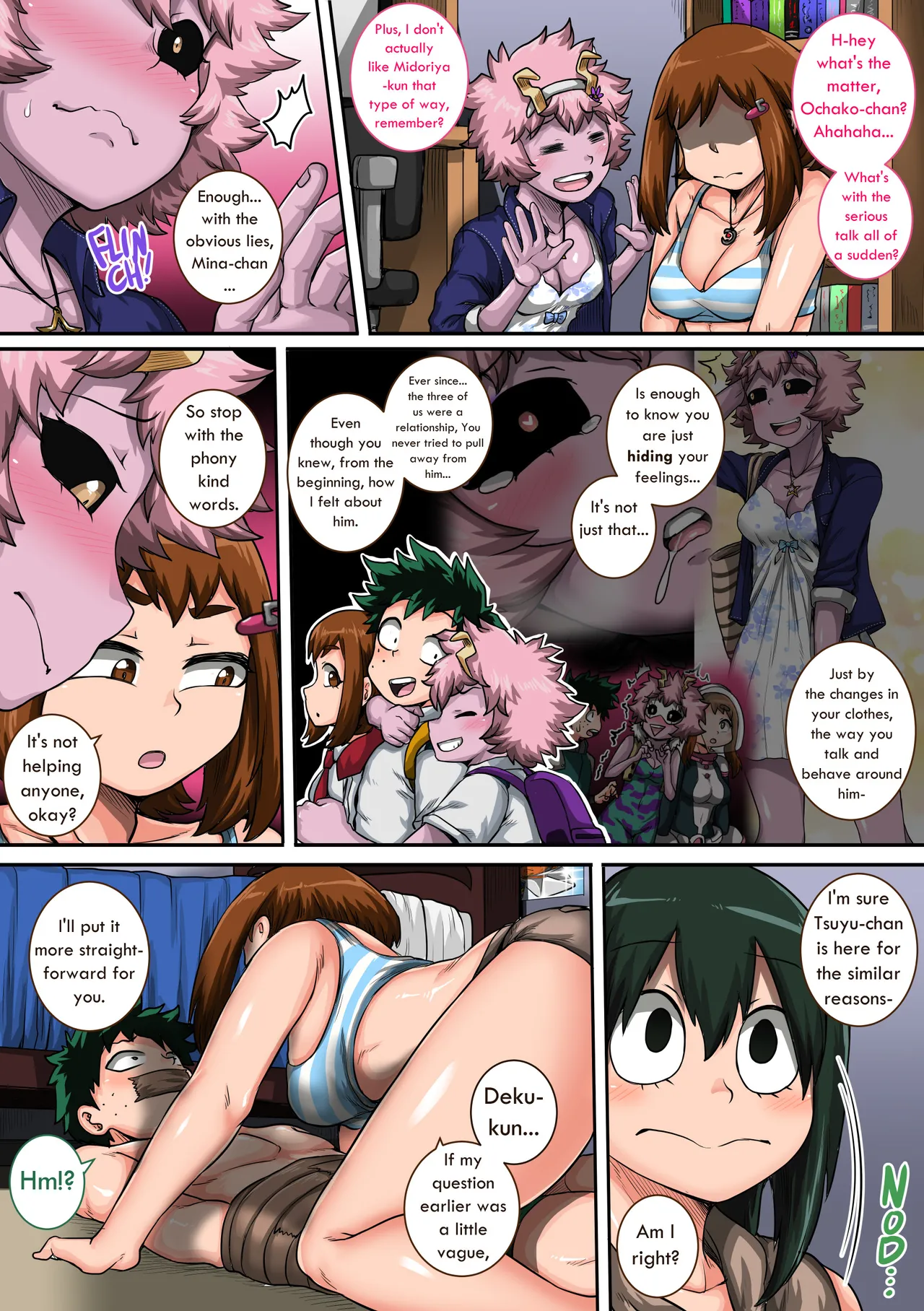 [Juicebox Koujou Boku No Harem Academia "Bakugou Mama to no Natsuyasumi Kouhen Ge" Chapter 2 - page 5