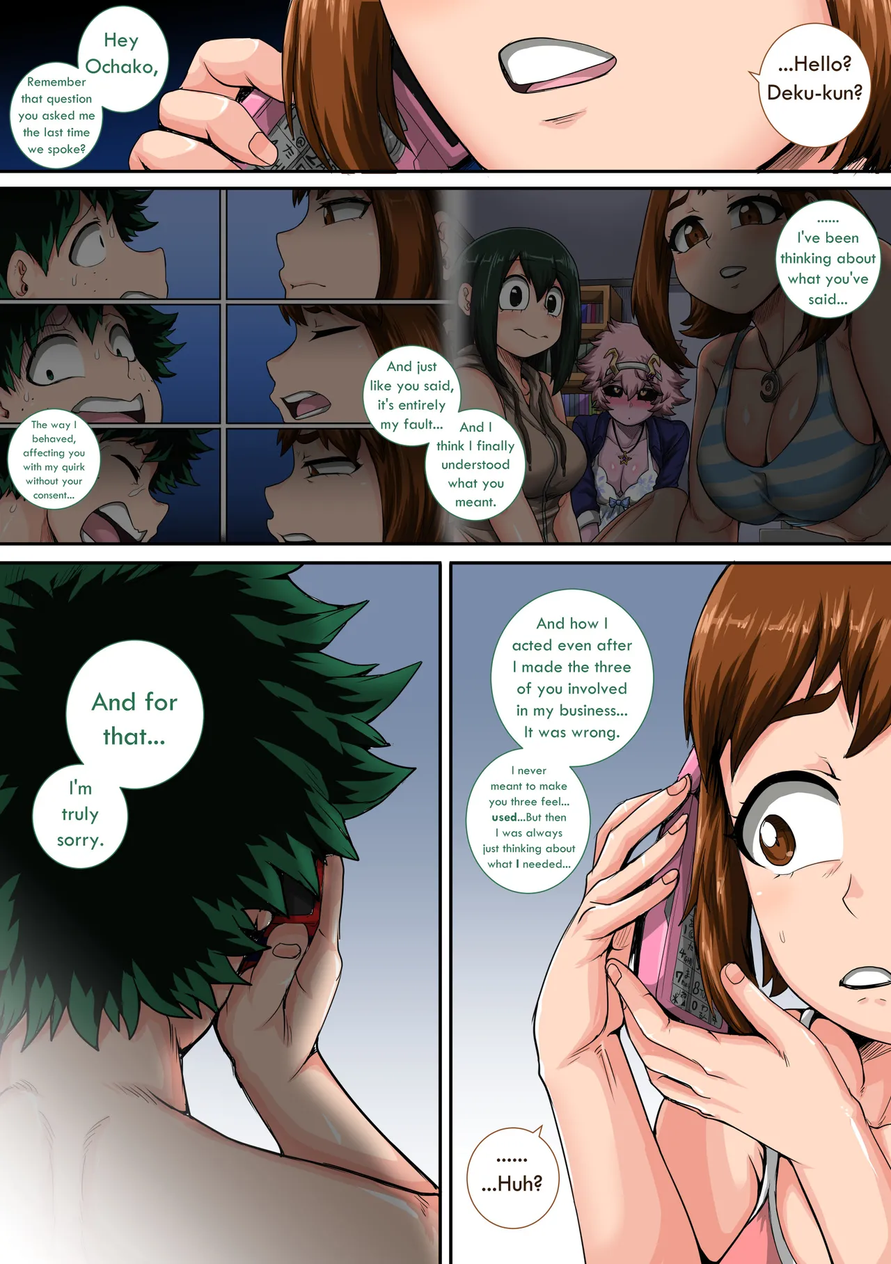 [Juicebox Koujou Boku No Harem Academia "Bakugou Mama to no Natsuyasumi Kouhen Ge" Chapter 2 - page 202