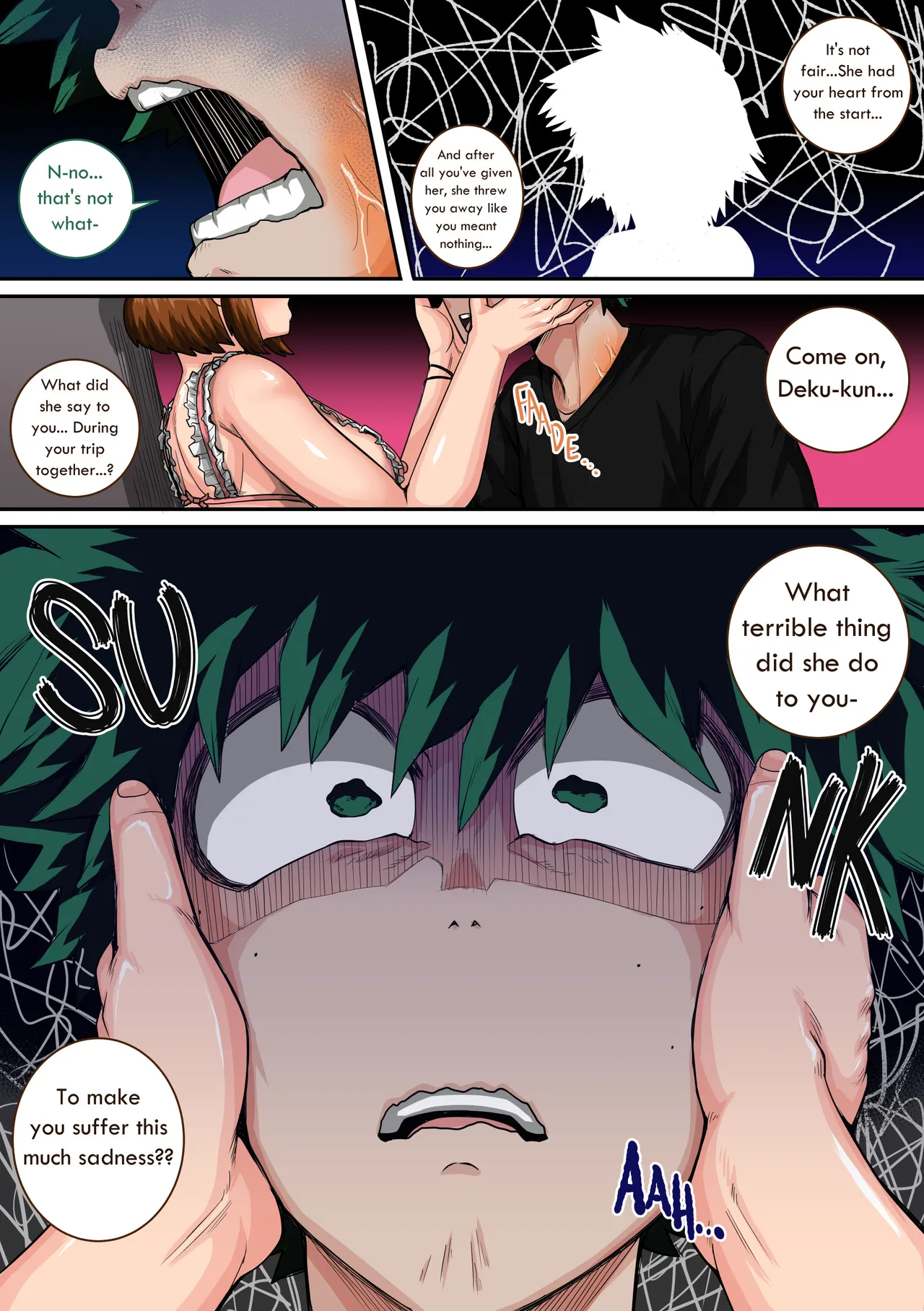 [Juicebox Koujou Boku No Harem Academia "Bakugou Mama to no Natsuyasumi Kouhen Ge" Chapter 2 - page 286