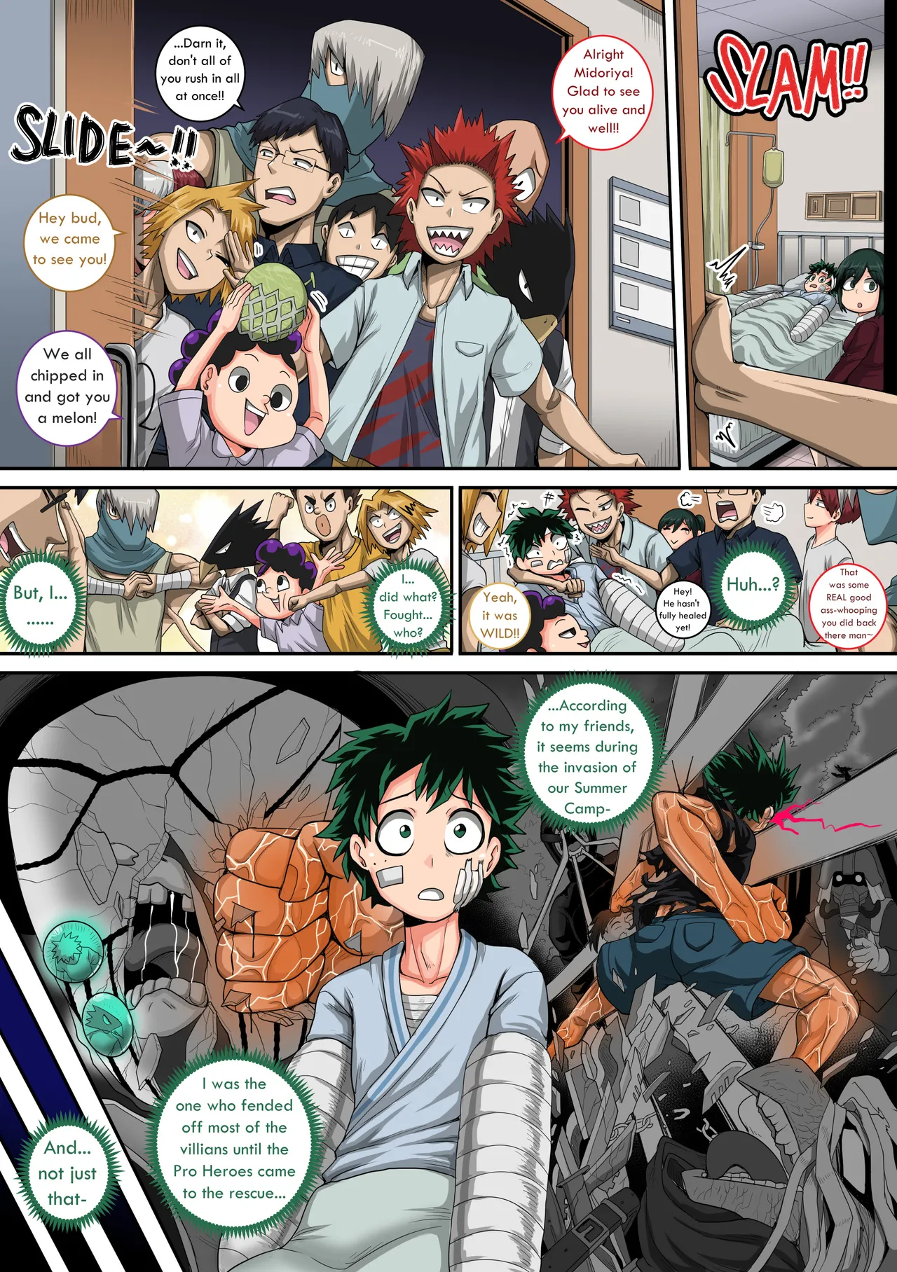 [Juicebox Koujou Boku No Harem Academia "Bakugou Mama to no Natsuyasumi Kouhen Ge" Chapter 2 - page 300