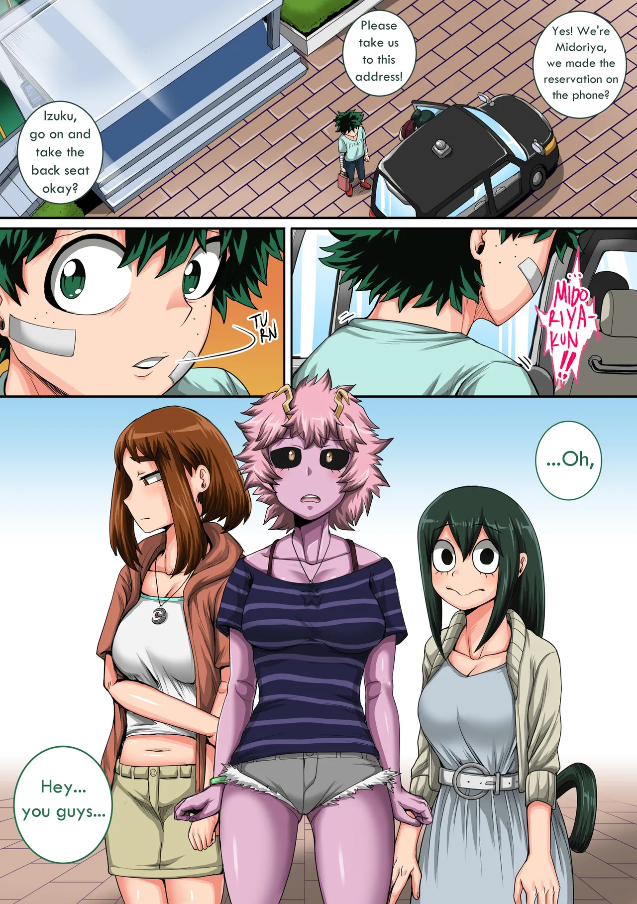 [Juicebox Koujou Boku No Harem Academia "Bakugou Mama to no Natsuyasumi Kouhen Ge" Chapter 2 - page 302