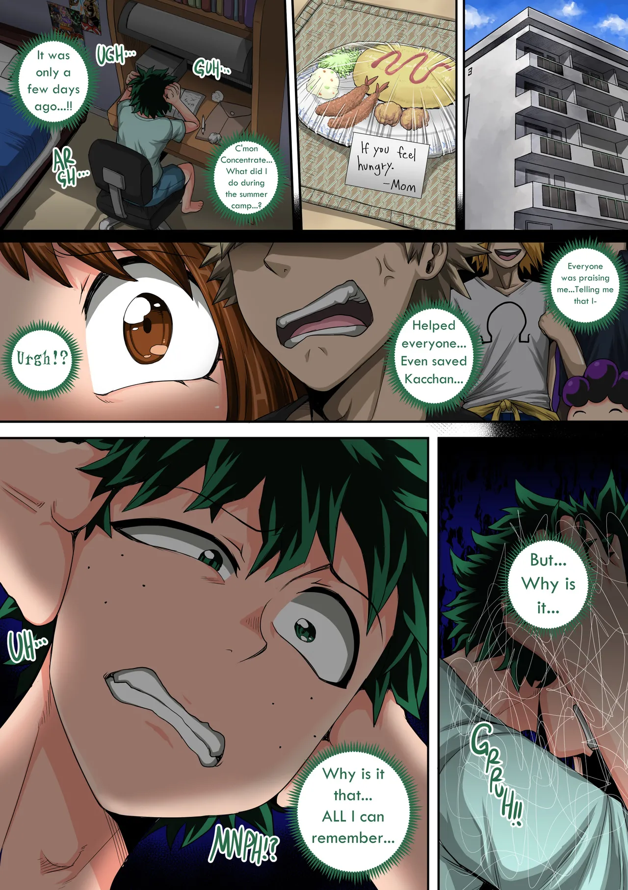 [Juicebox Koujou Boku No Harem Academia "Bakugou Mama to no Natsuyasumi Kouhen Ge" Chapter 2 - page 304