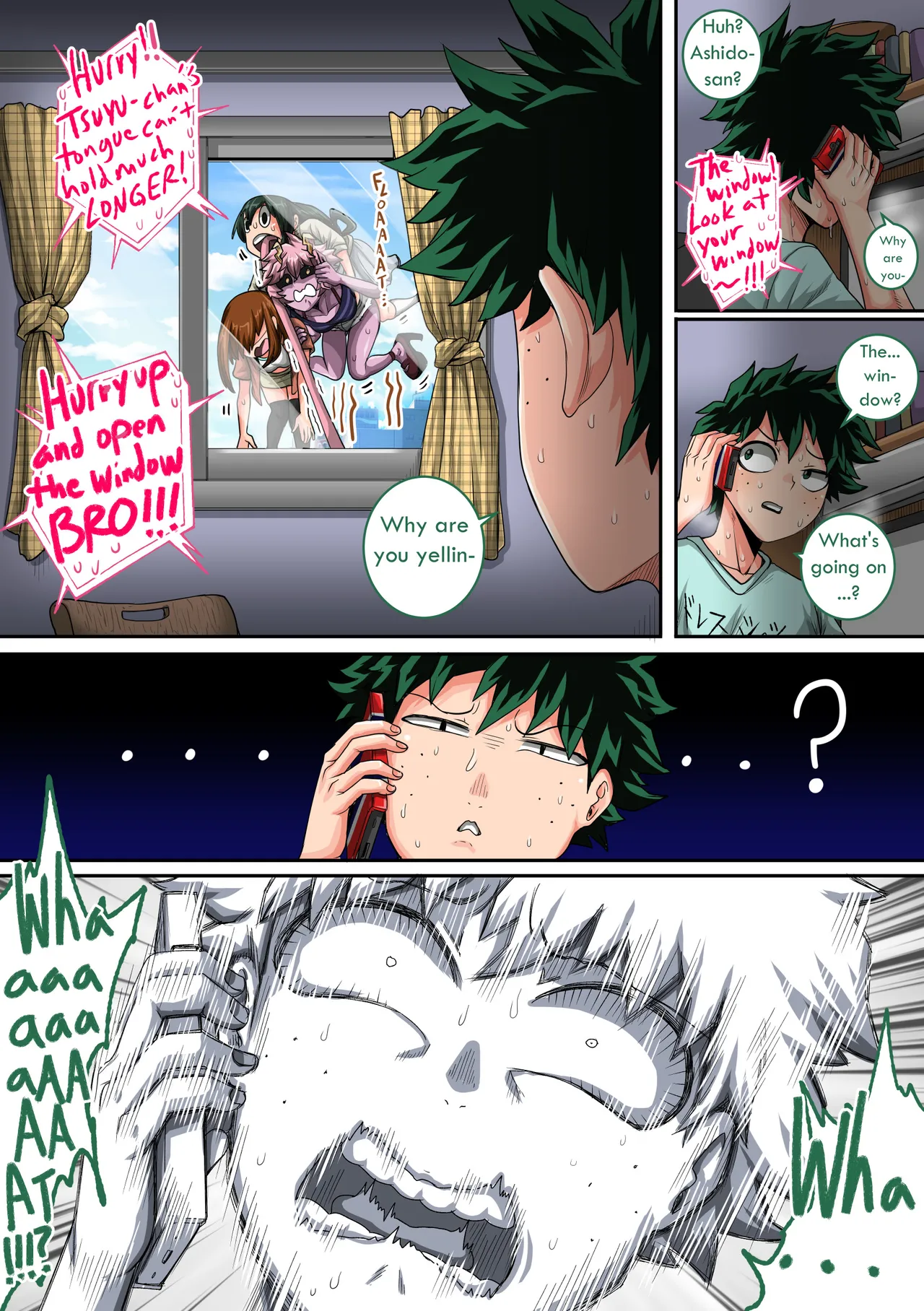 [Juicebox Koujou Boku No Harem Academia "Bakugou Mama to no Natsuyasumi Kouhen Ge" Chapter 2 - page 311