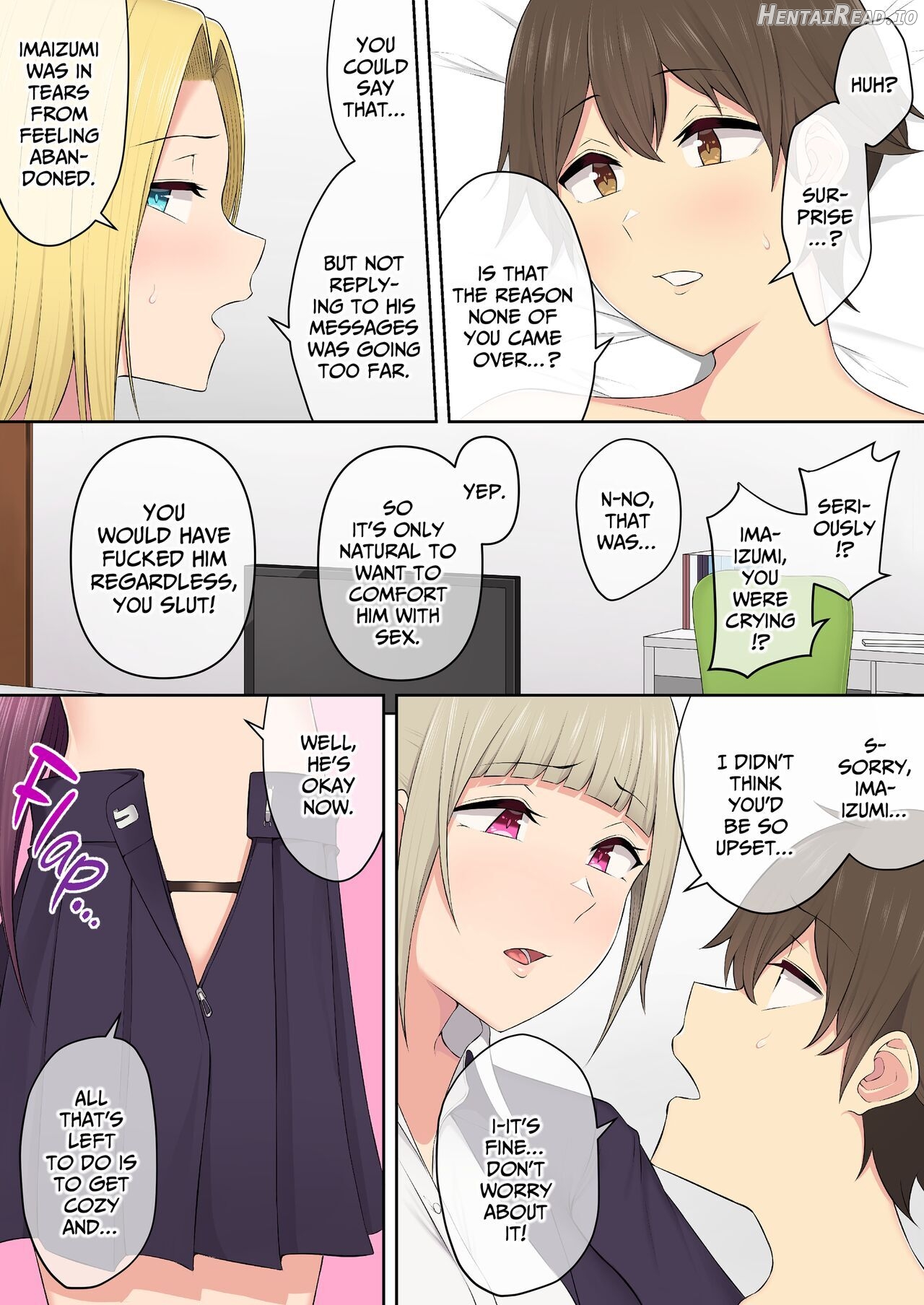 Imaizumin-chi wa Douyara Gal no Tamariba ni Natteru Rashii 3 + Bonus & NSW Ver. Chapter 1 - page 53