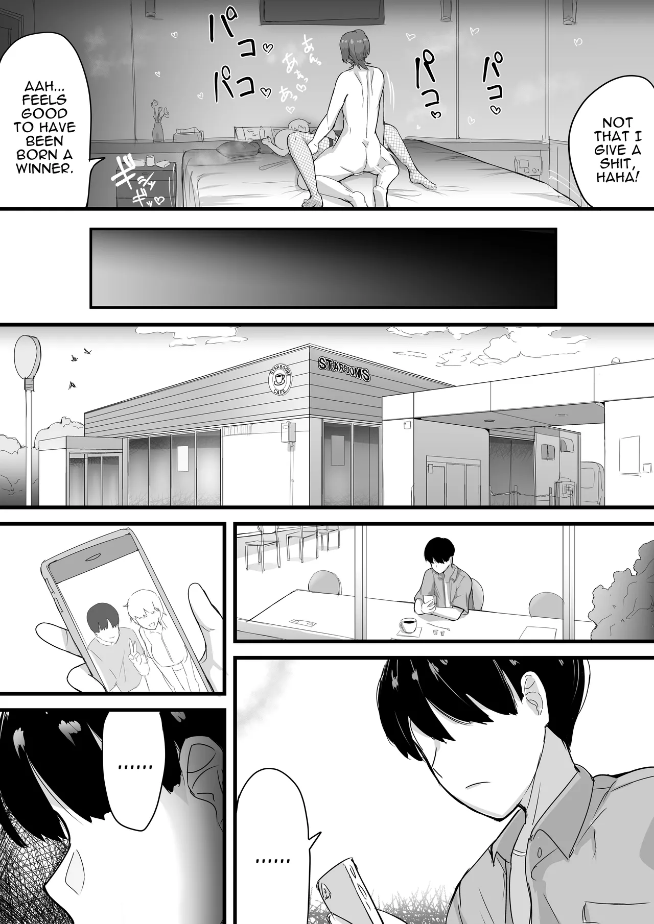 Dekachichi senpai, pottode no ikemen otoko ni assari NTR Chapter 1 - page 20