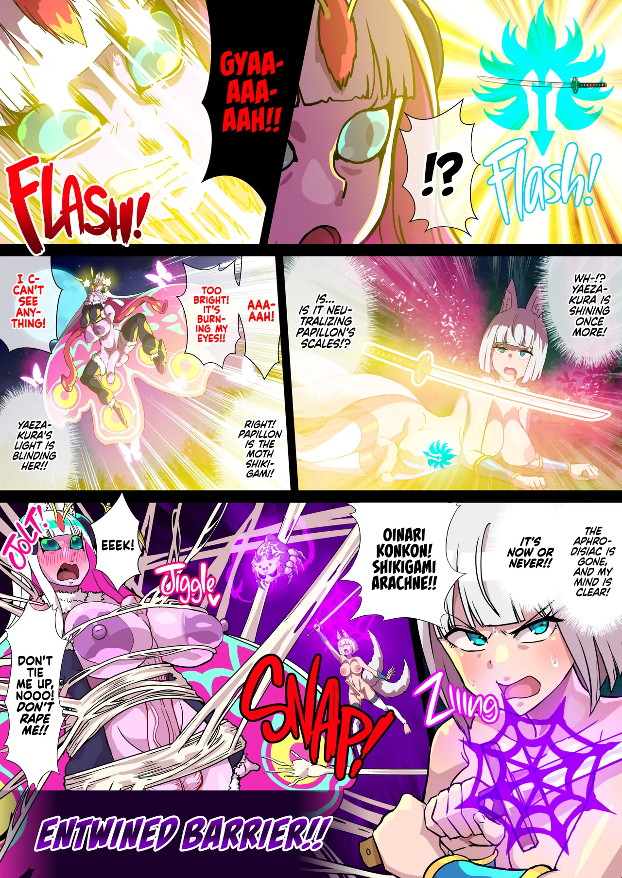 Futanari Kunoichi Nine Tails 2: Papillon Chapter 1 - page 25