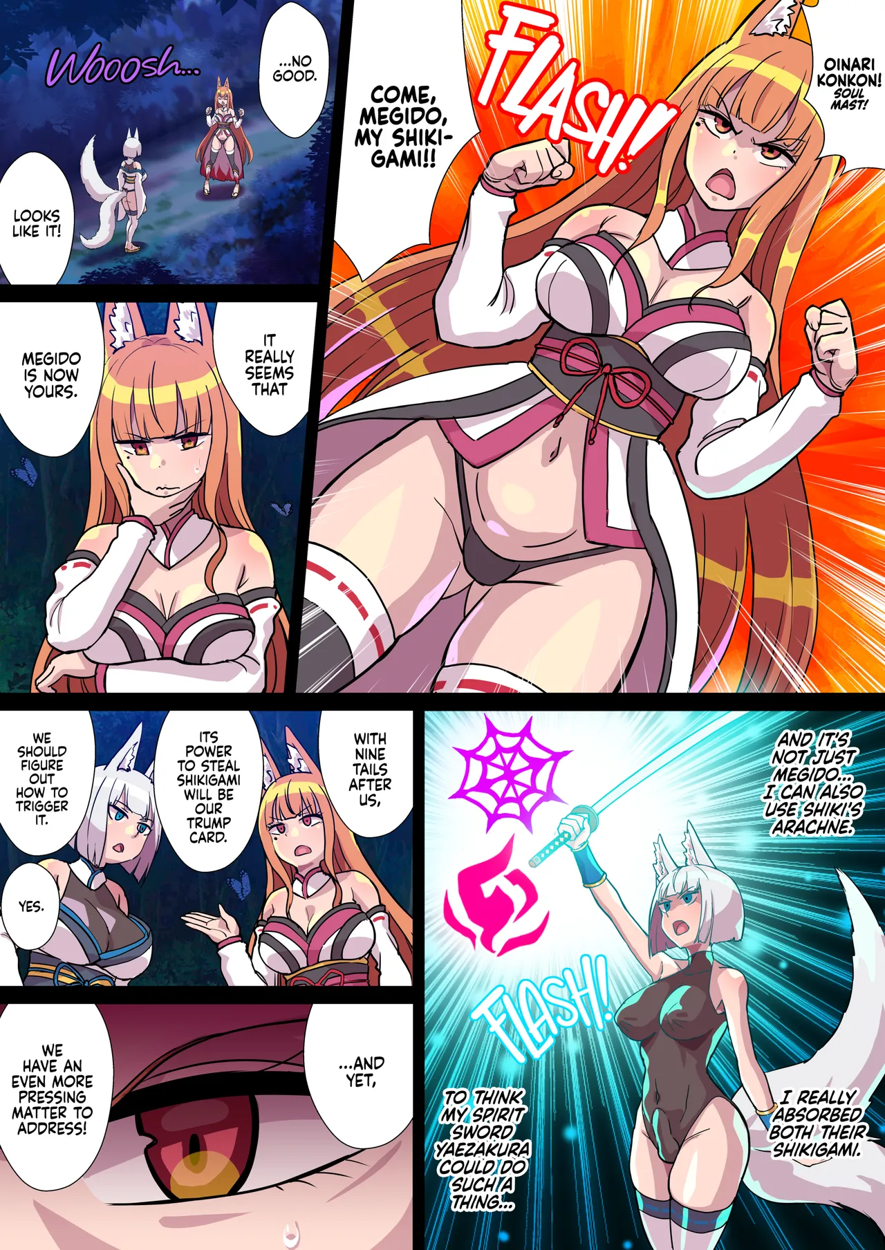 Futanari Kunoichi Nine Tails 2: Papillon Chapter 1 - page 5