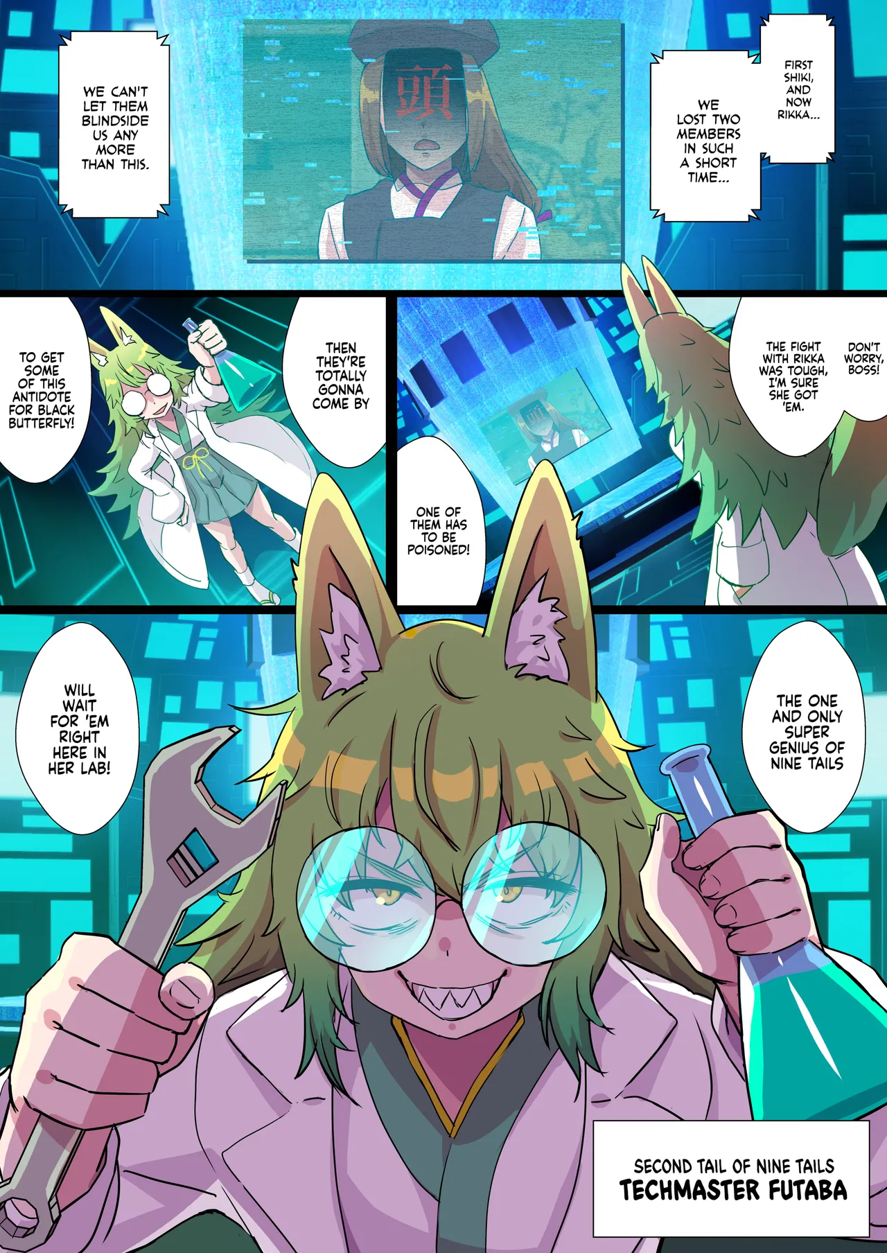 Futanari Kunoichi Nine Tails 3: Deus Chapter 1 - page 2