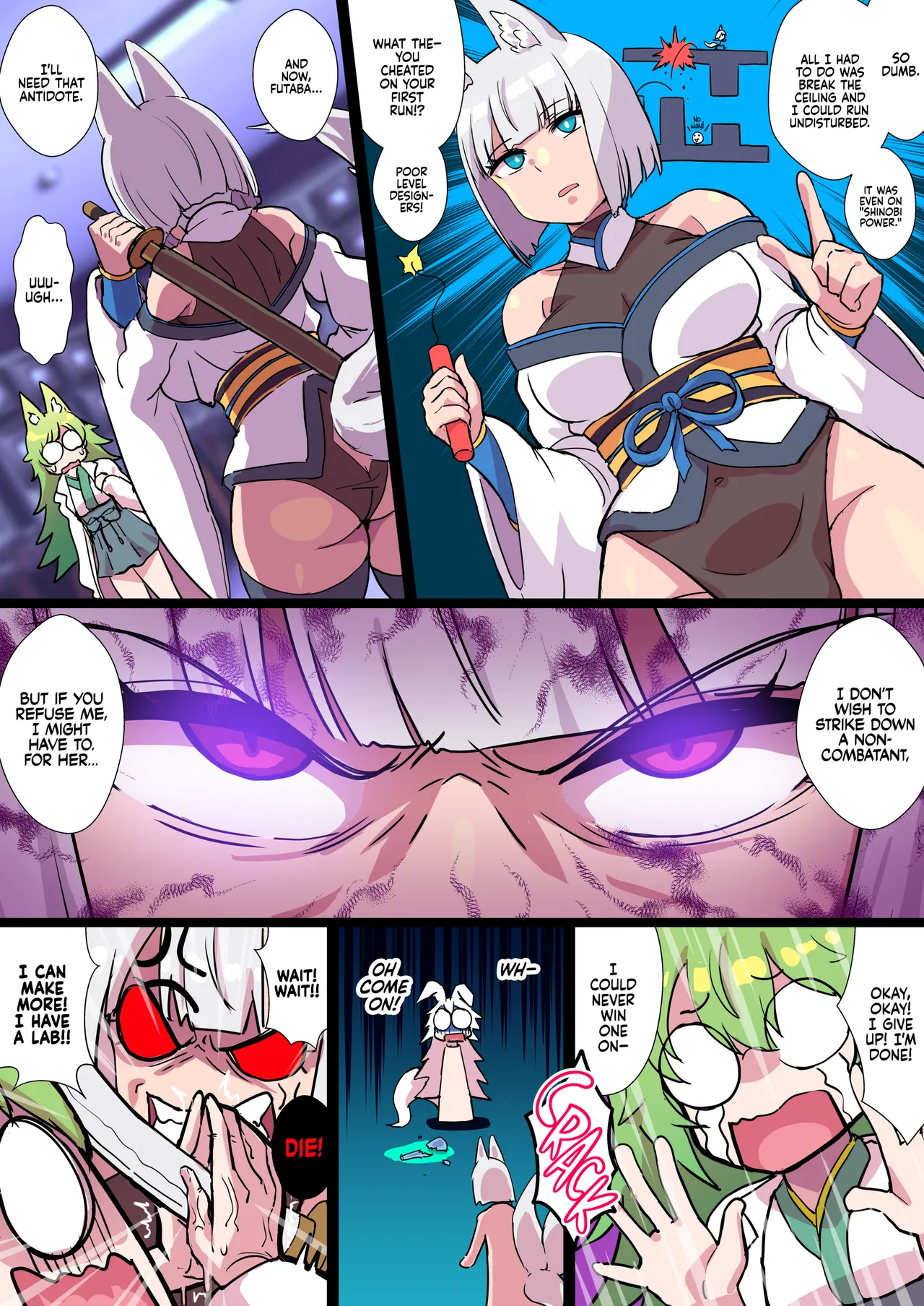 Futanari Kunoichi Nine Tails 3: Deus Chapter 1 - page 7