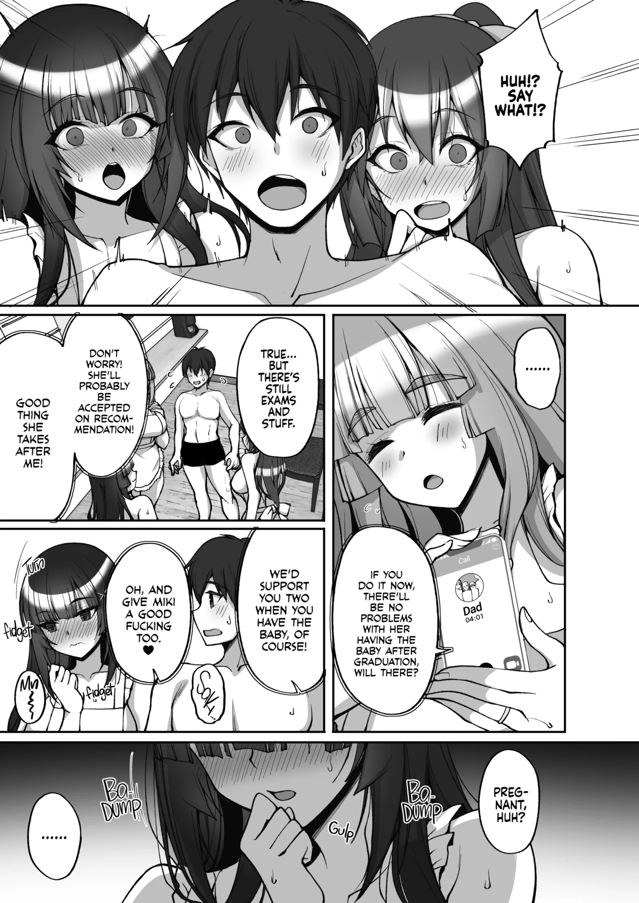 Chishojo Fuuki Iin no Minna ni Ienai Inbi na Onegai 8 ~Bomai to Ane o Haramaseru Otomarikai Kouhen~ Chapter 1 - page 20