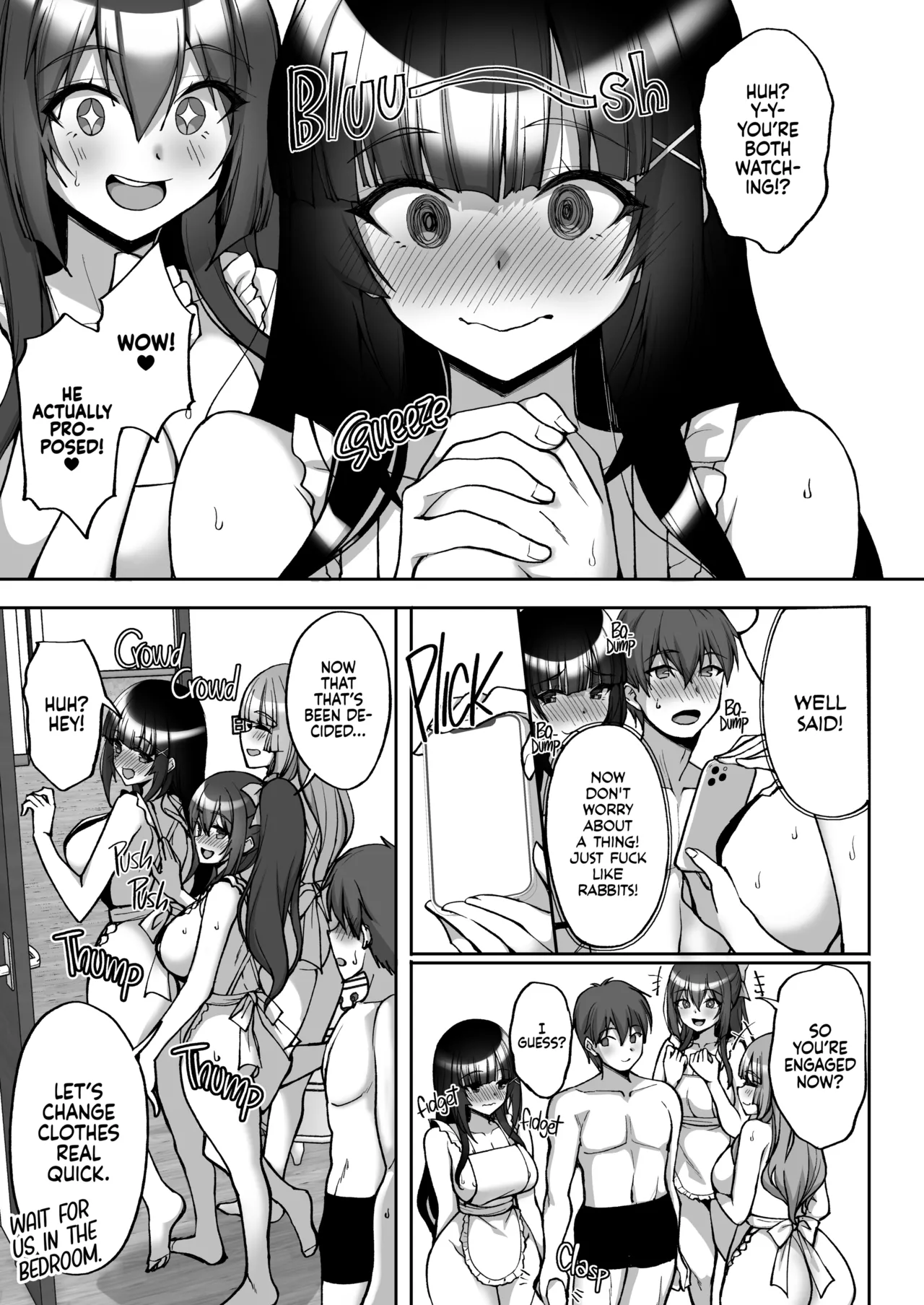 Chishojo Fuuki Iin no Minna ni Ienai Inbi na Onegai 8 ~Bomai to Ane o Haramaseru Otomarikai Kouhen~ Chapter 1 - page 22