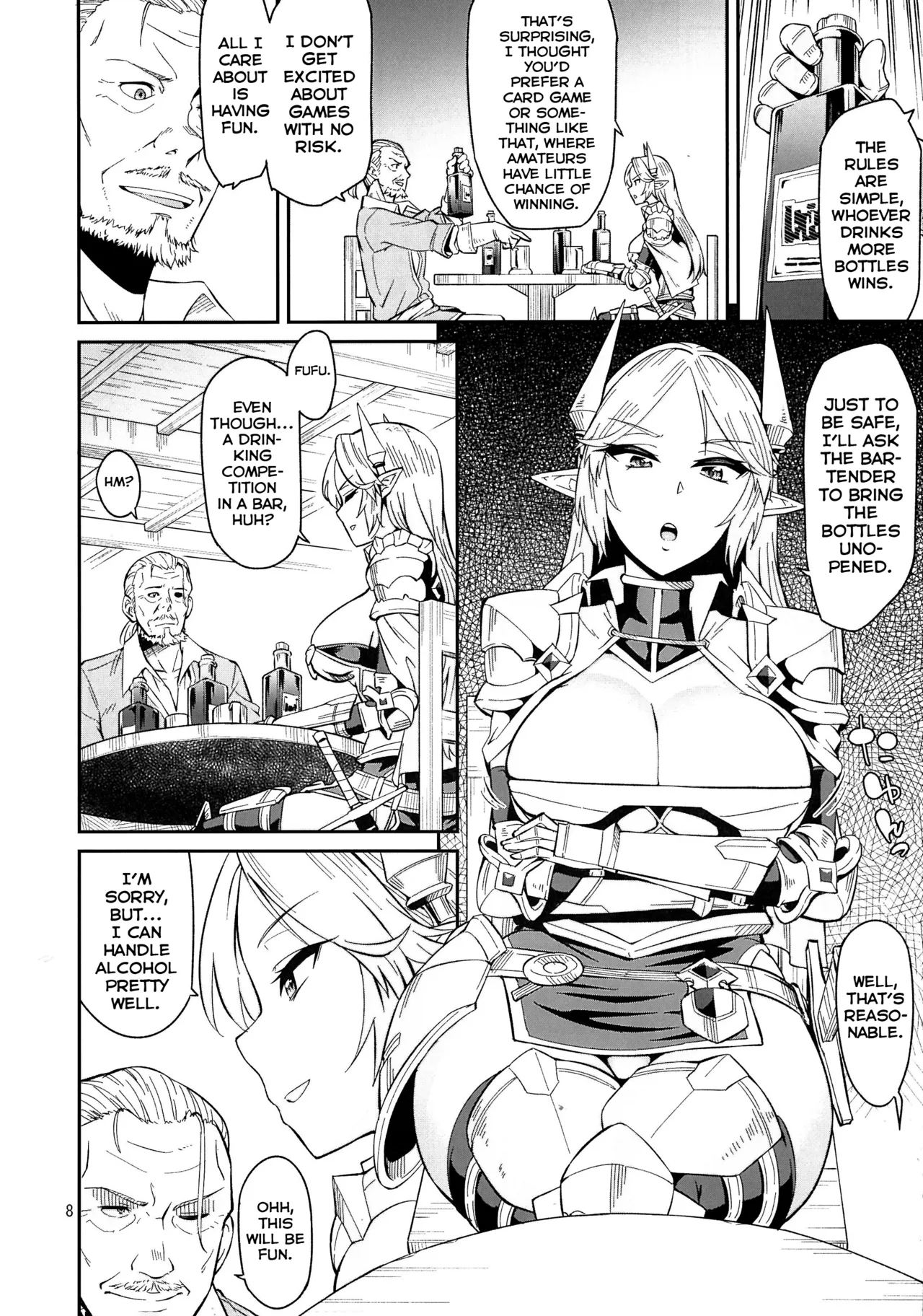 Elf no Kishi Amelia Chapter 1 - page 8