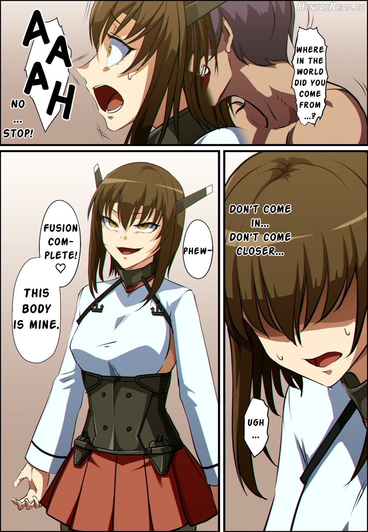 Taihou & Kaga merge possession Chapter 1 - page 2