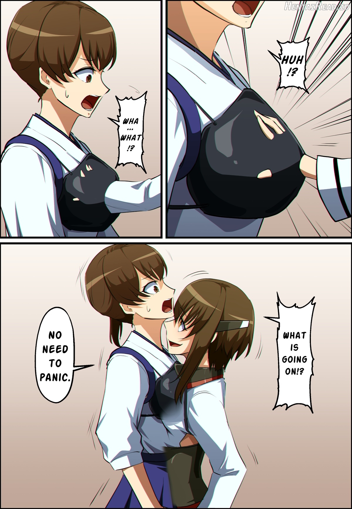 Taihou & Kaga merge possession Chapter 1 - page 5