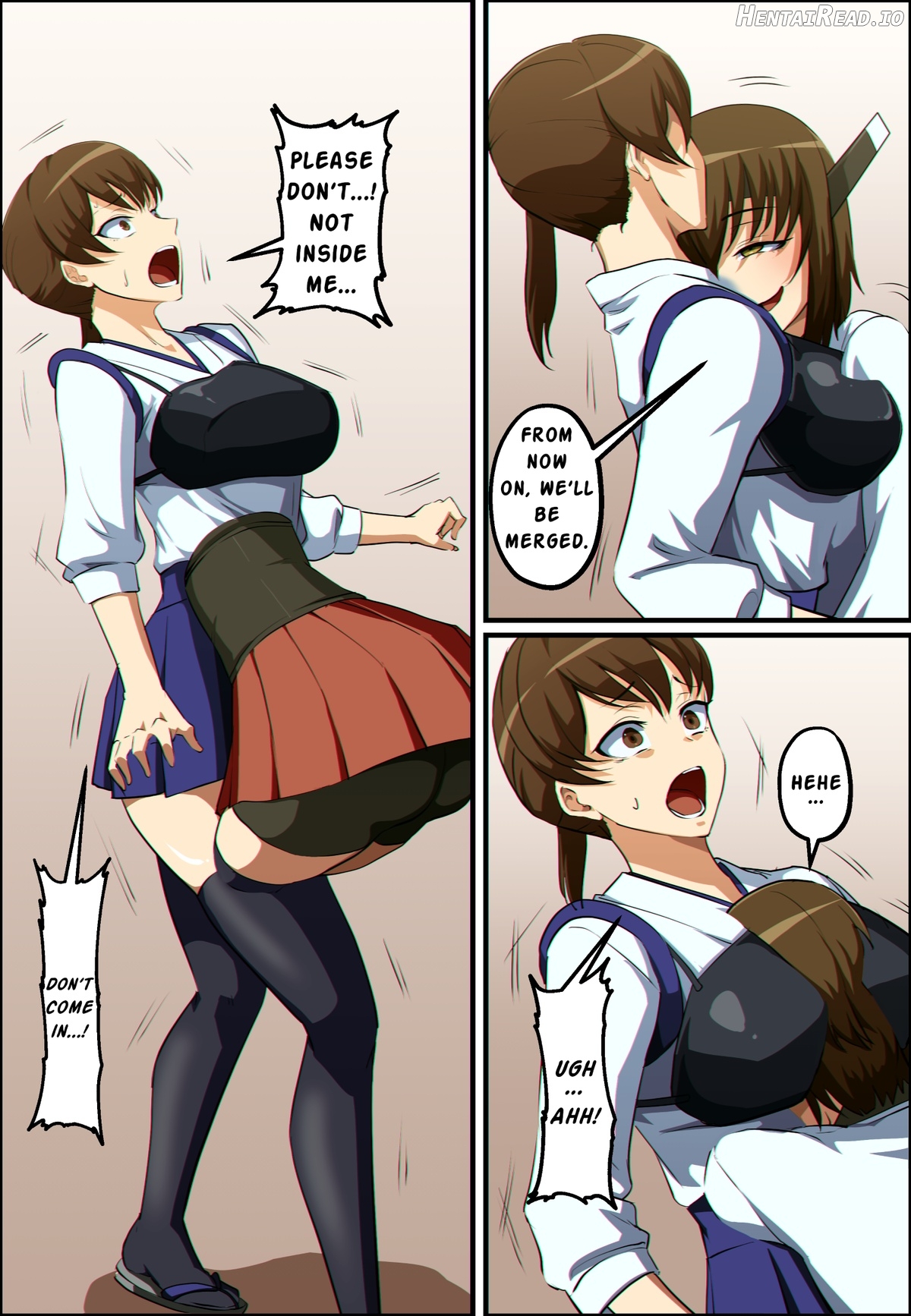 Taihou & Kaga merge possession Chapter 1 - page 6